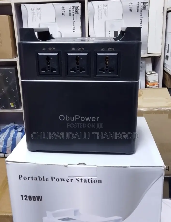 Obupower Portable Power-Station 1,200w