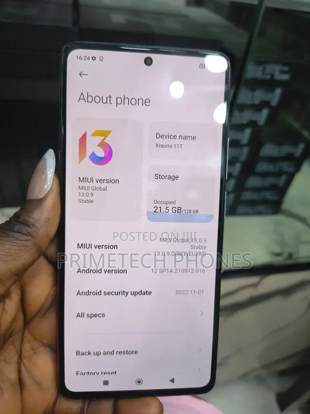 Xiaomi 11T 128 GB Silver