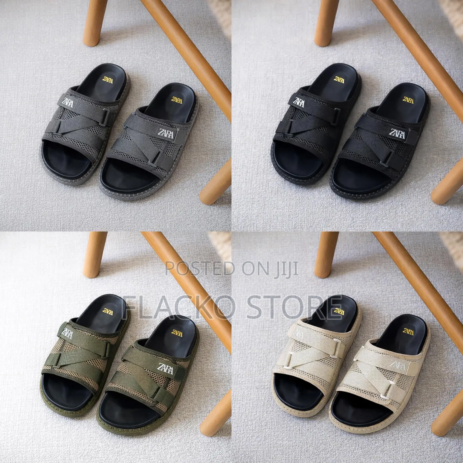 Original Zara Strap Slides
