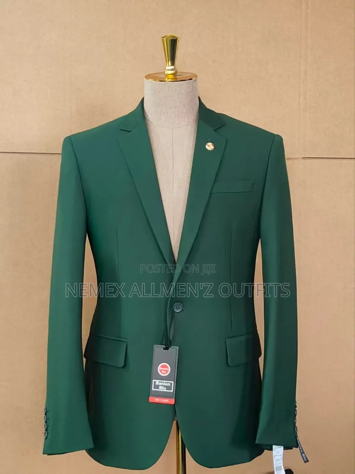 Green Corporate Suit