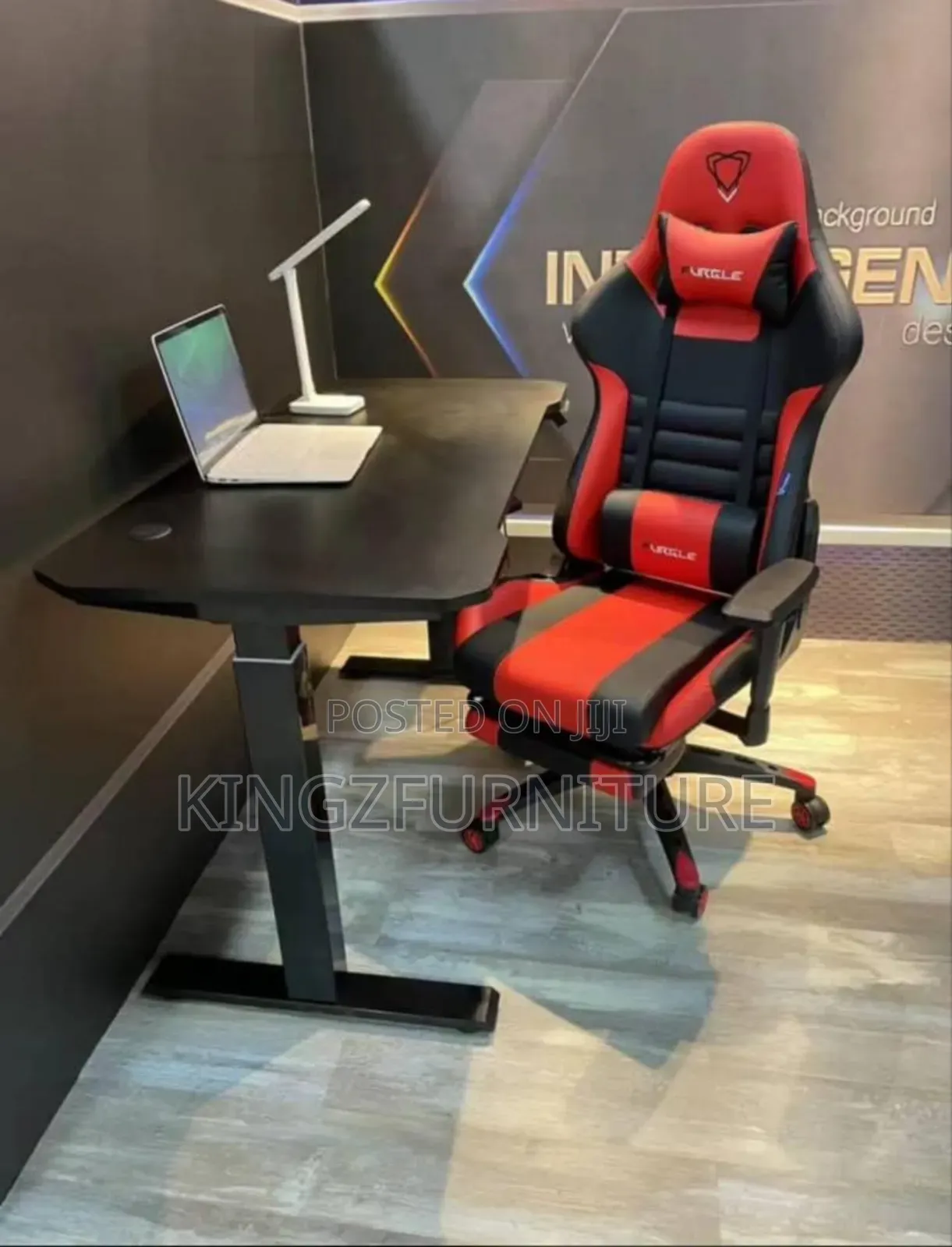Black and Red Game Chair With