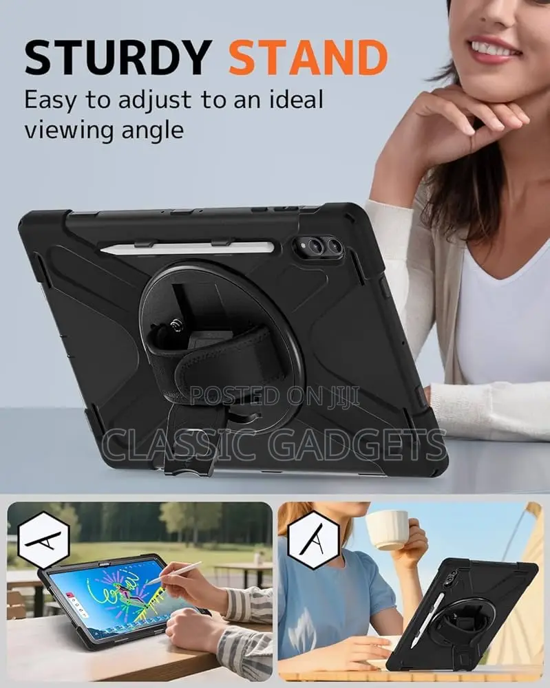 Shockproof Tpu+Pc Defender Cover for Samsung Tab S11 Ultra / S10 Ultra