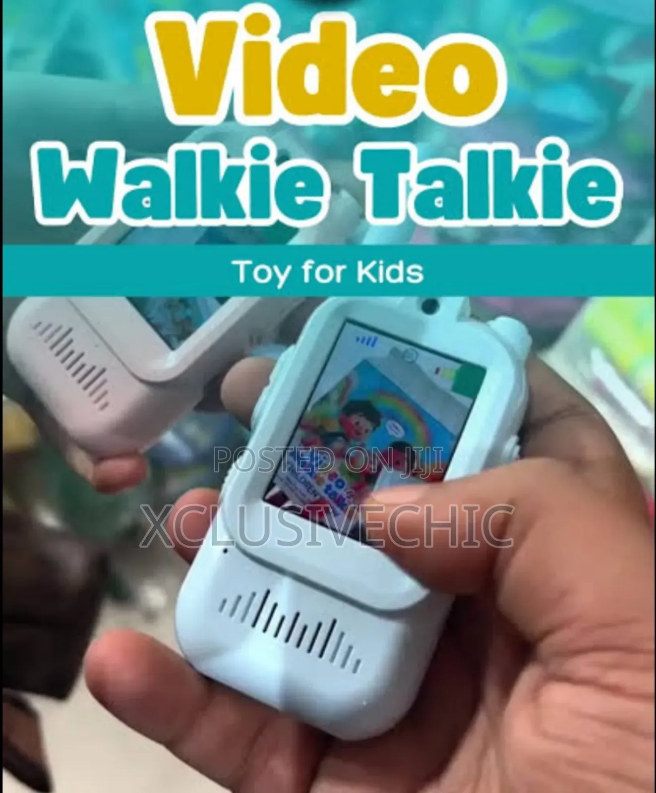 Rechargeable Video Walkie-Talkie for Kids