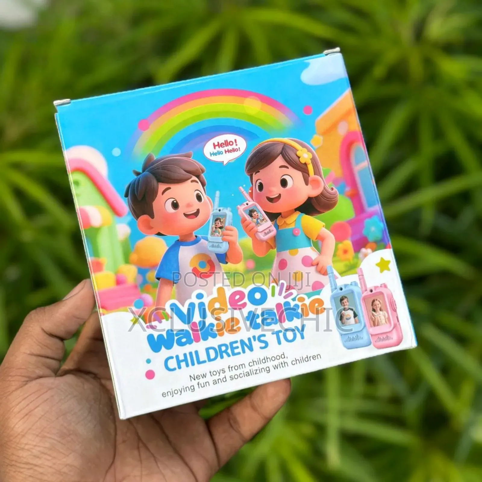 Rechargeable Video Walkie-Talkie for Kids