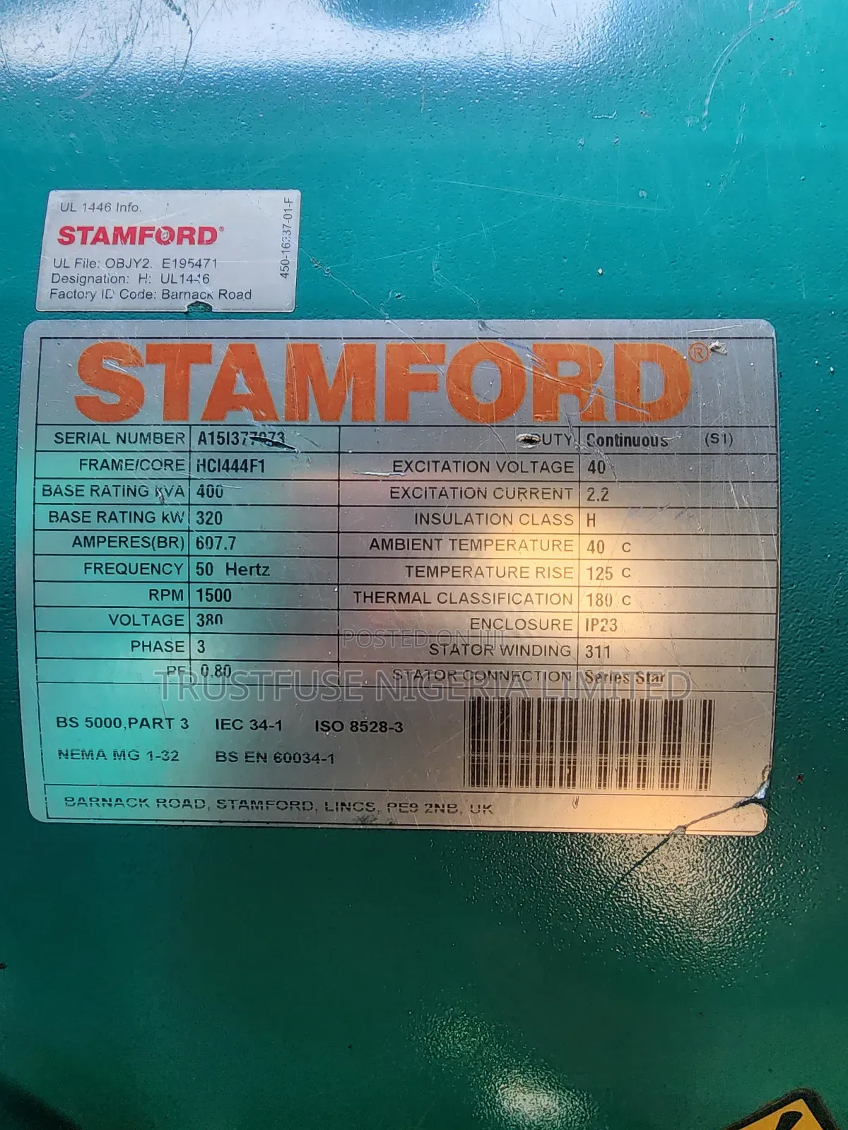 350kva Cummins Nt855 Full Manual Heavy Duty Soundproof