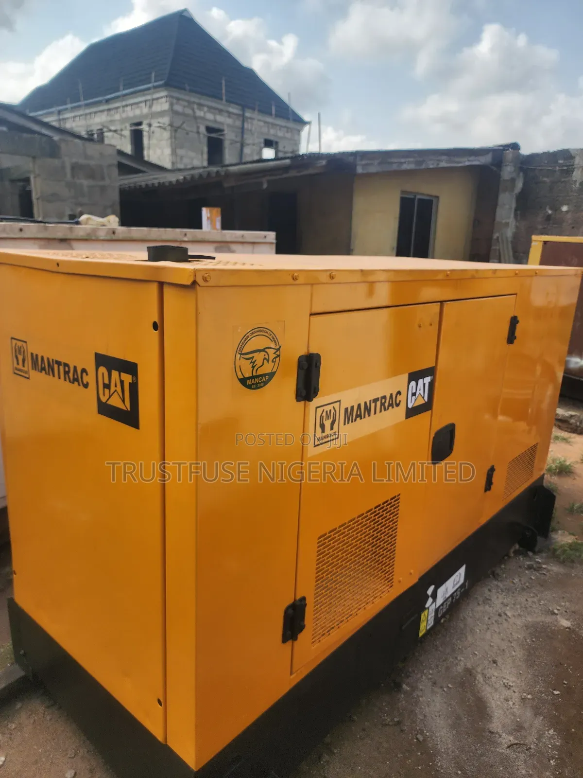 75kva Mantrac Cat 1000 Series Uk Perkins Heavy Duty Soundproof