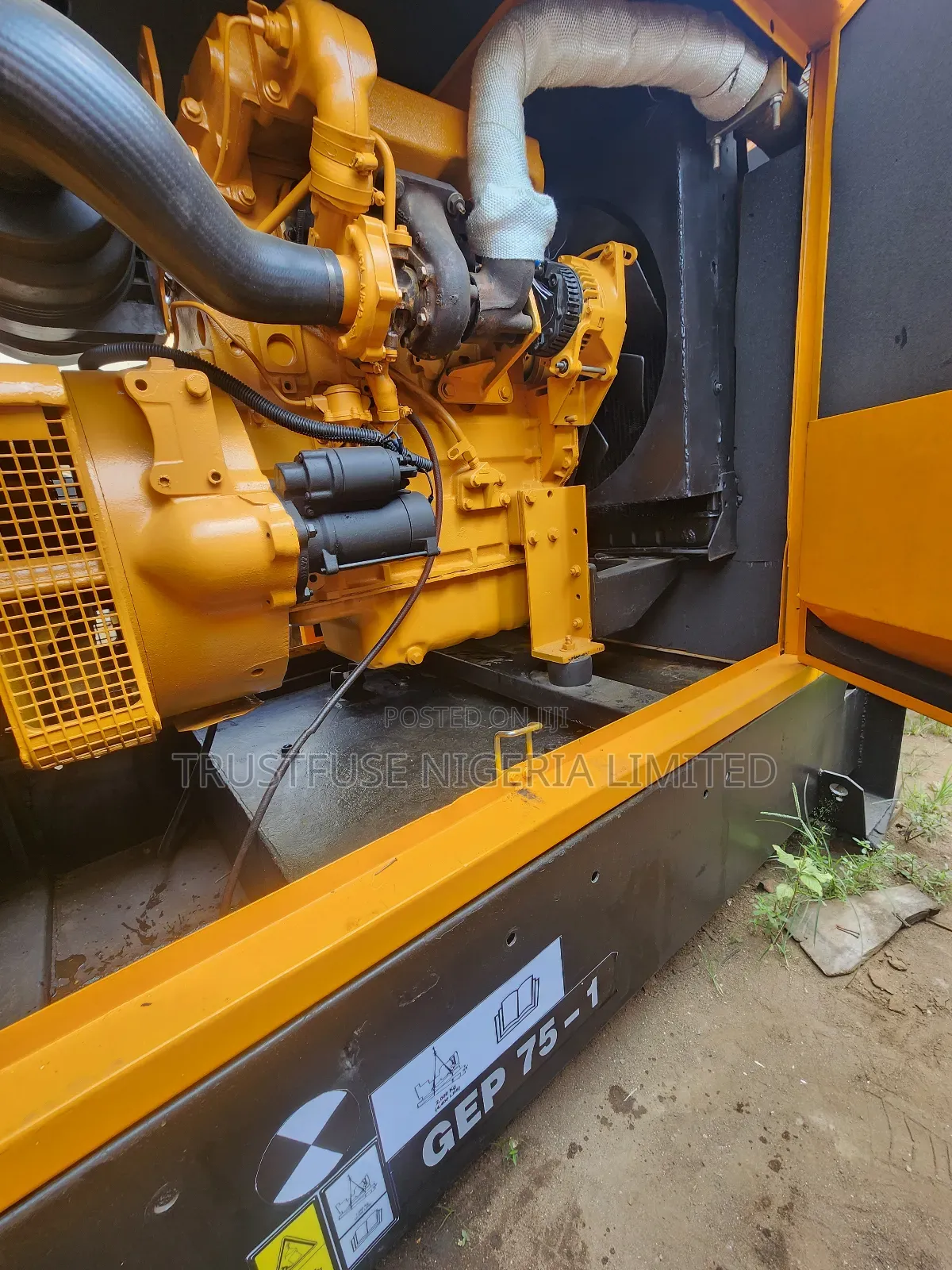 75kva Mantrac Cat 1000 Series Uk Perkins Heavy Duty Soundproof