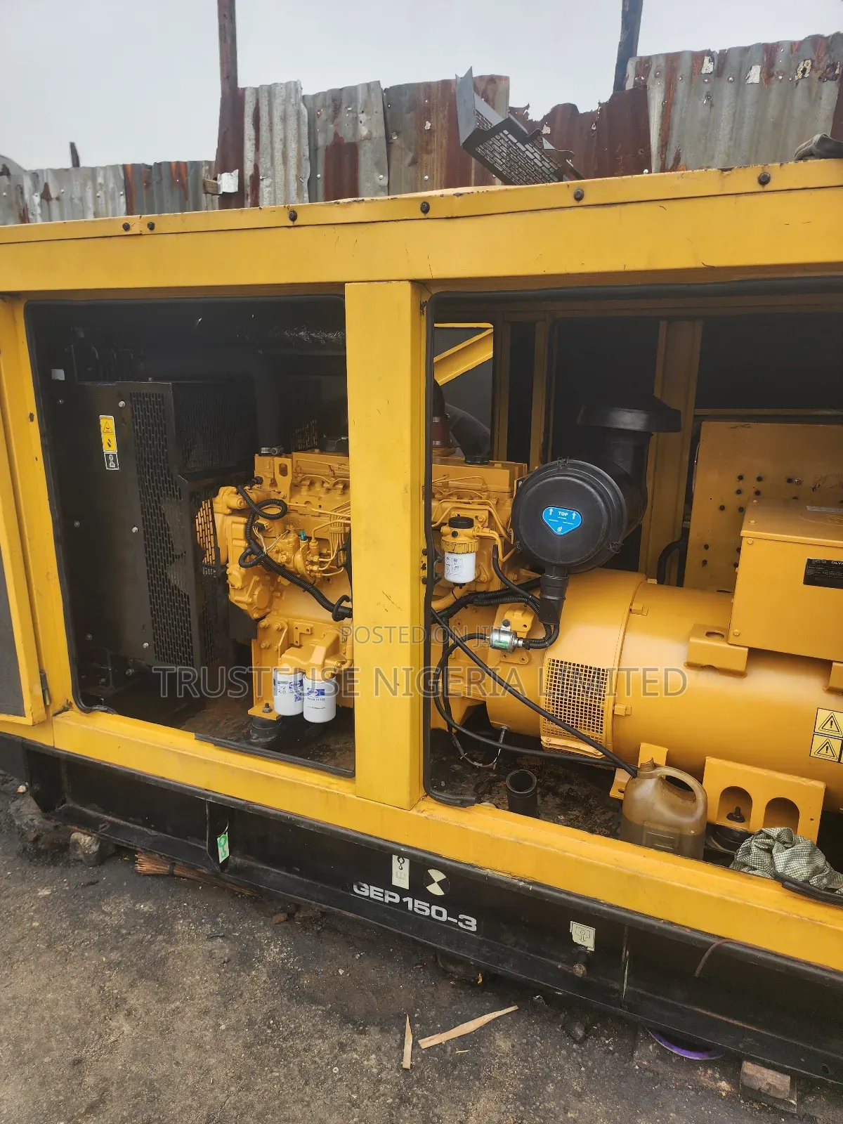 150kva Mantrac Cat No Spanner 1000 Series Uk Perkins Soundproof