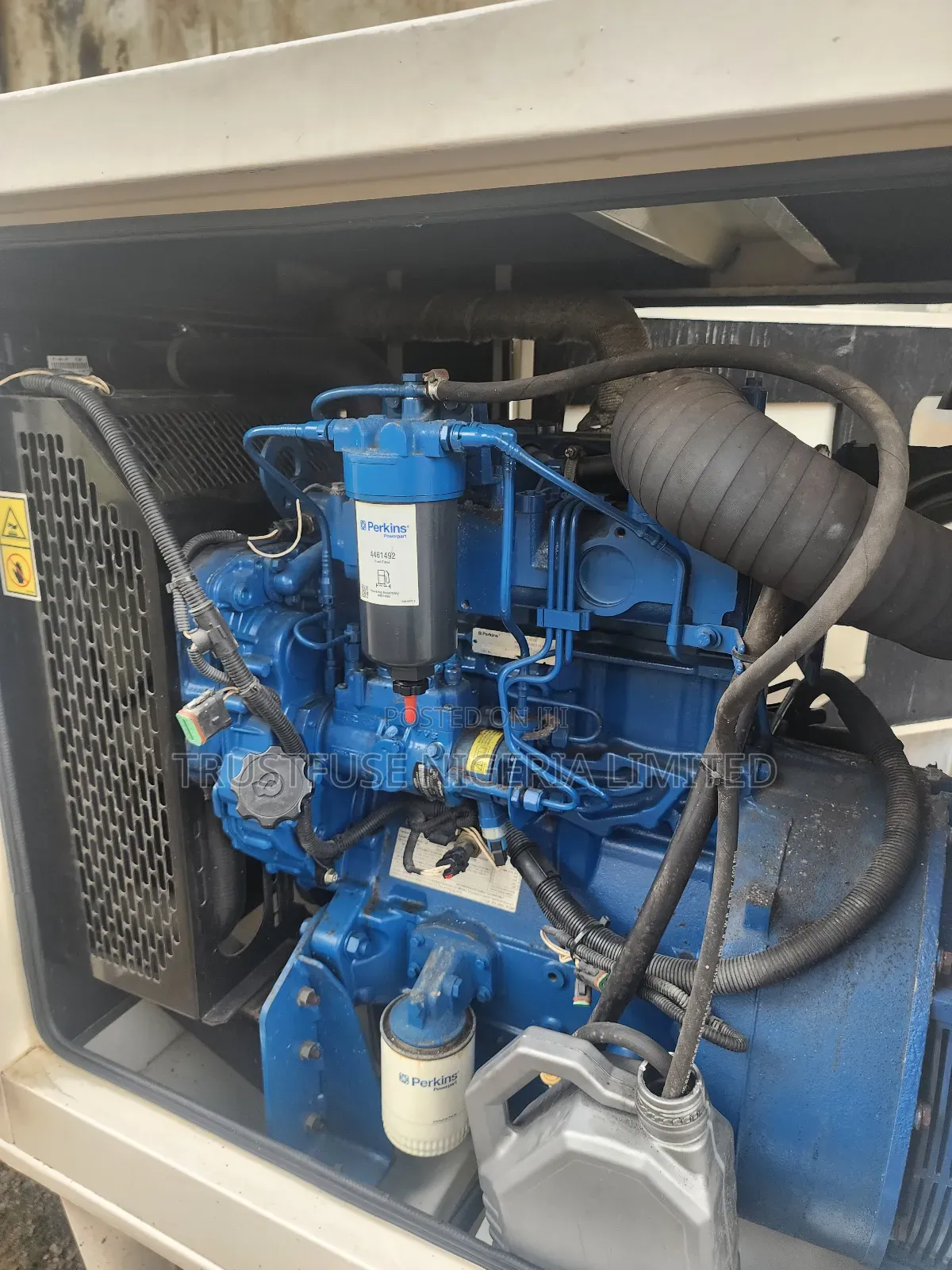 30kva Almost Brand New Fg Wilson 100+ Hours Super Portable Soundproof