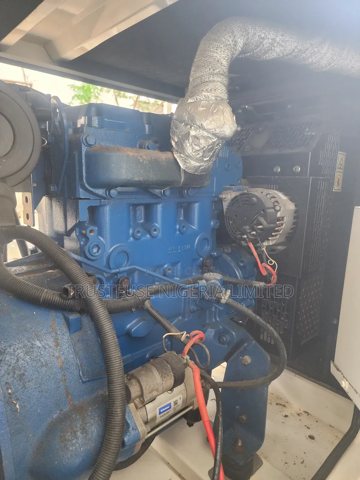 30kva Almost Brand New Fg Wilson 100+ Hours Super Portable Soundproof