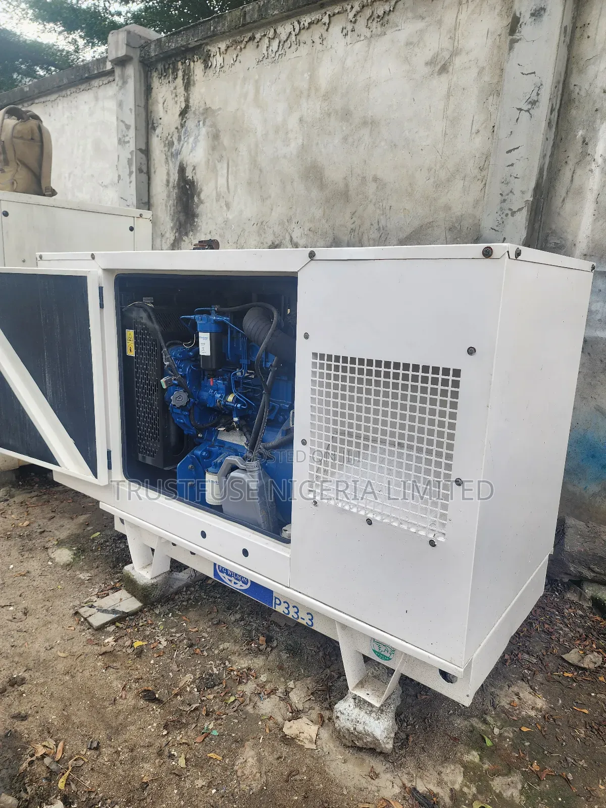 30kva Almost Brand New Fg Wilson 100+ Hours Super Portable Soundproof