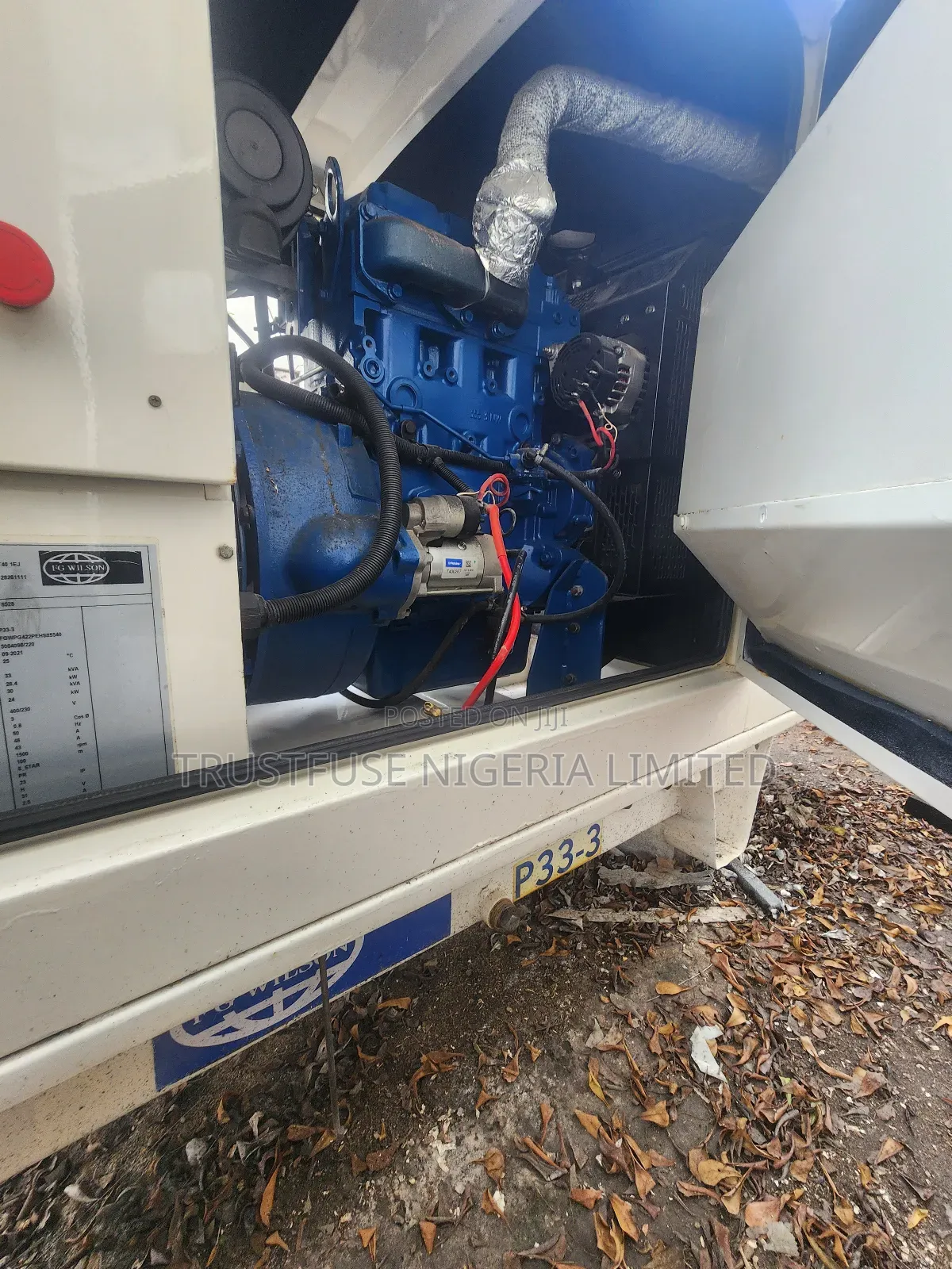 33kva Fg Wilson Super Portable Almost New Ecoplus Uk Perkins