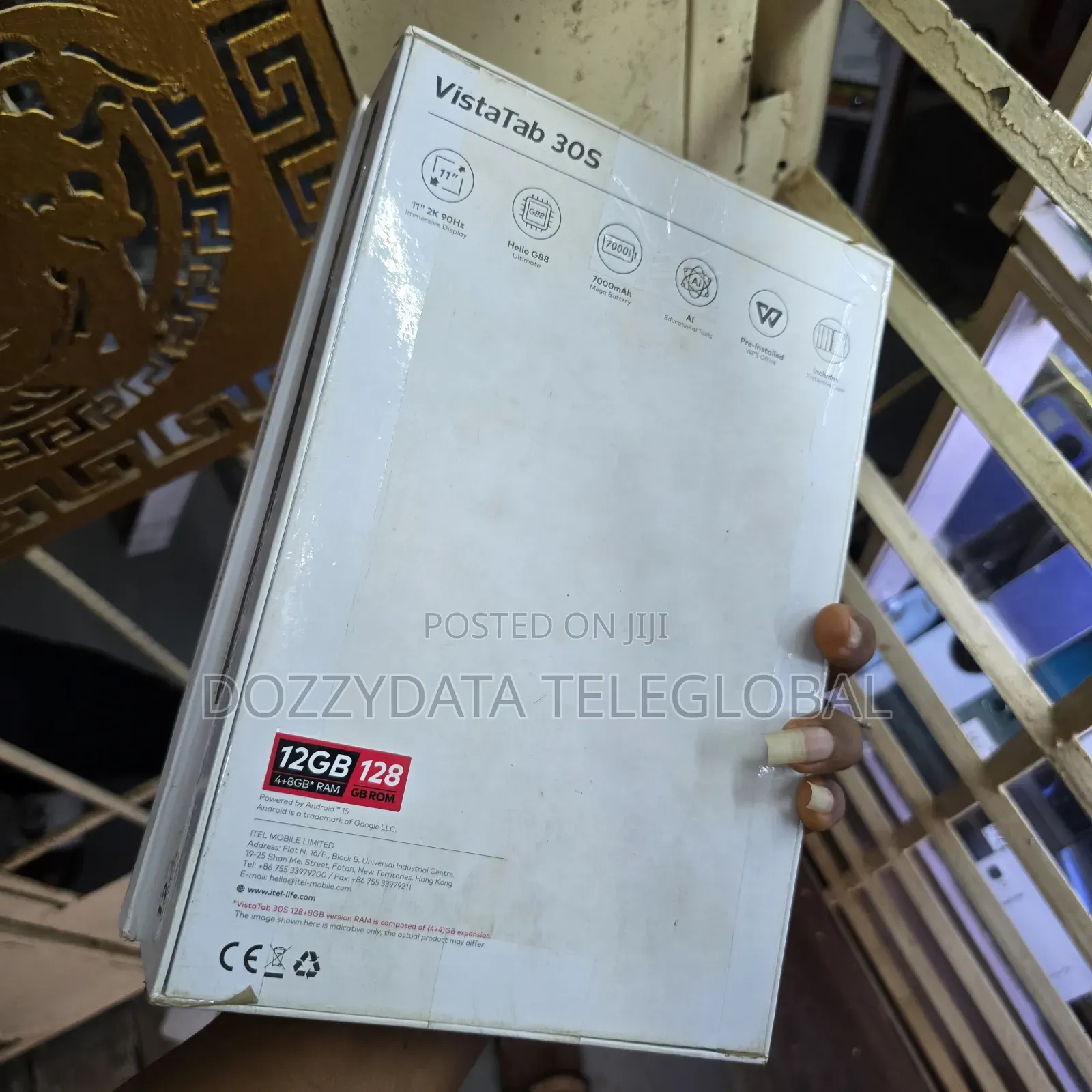 New Itel VistaTab 30S 128 GB