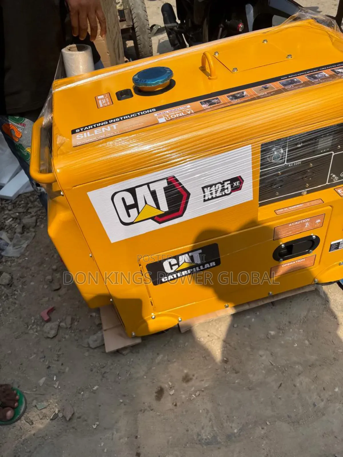 Powerful Cat 12.5kva Diesel Generator – Quiet Operation