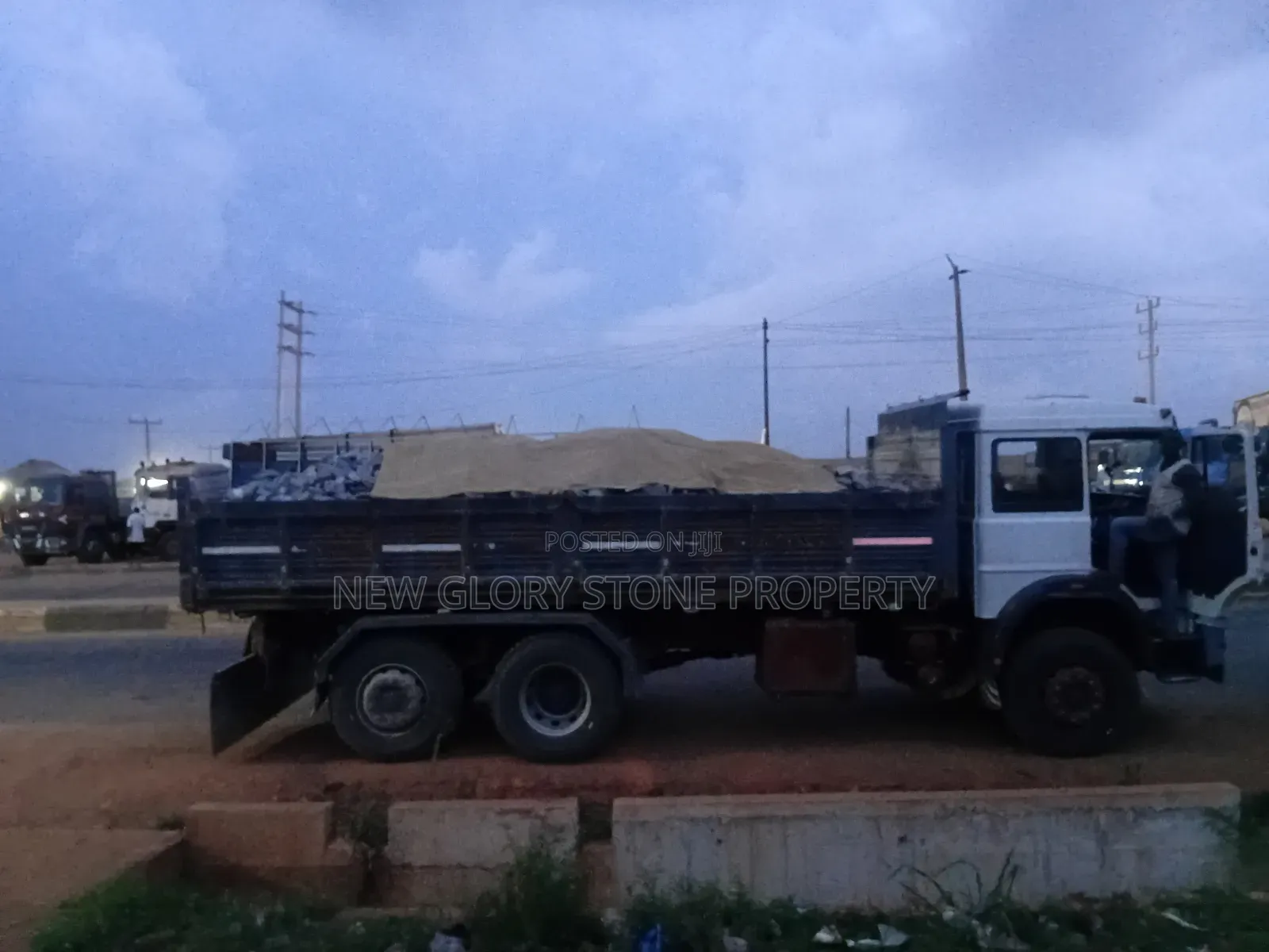 30tons of Granite and Sharp Sand