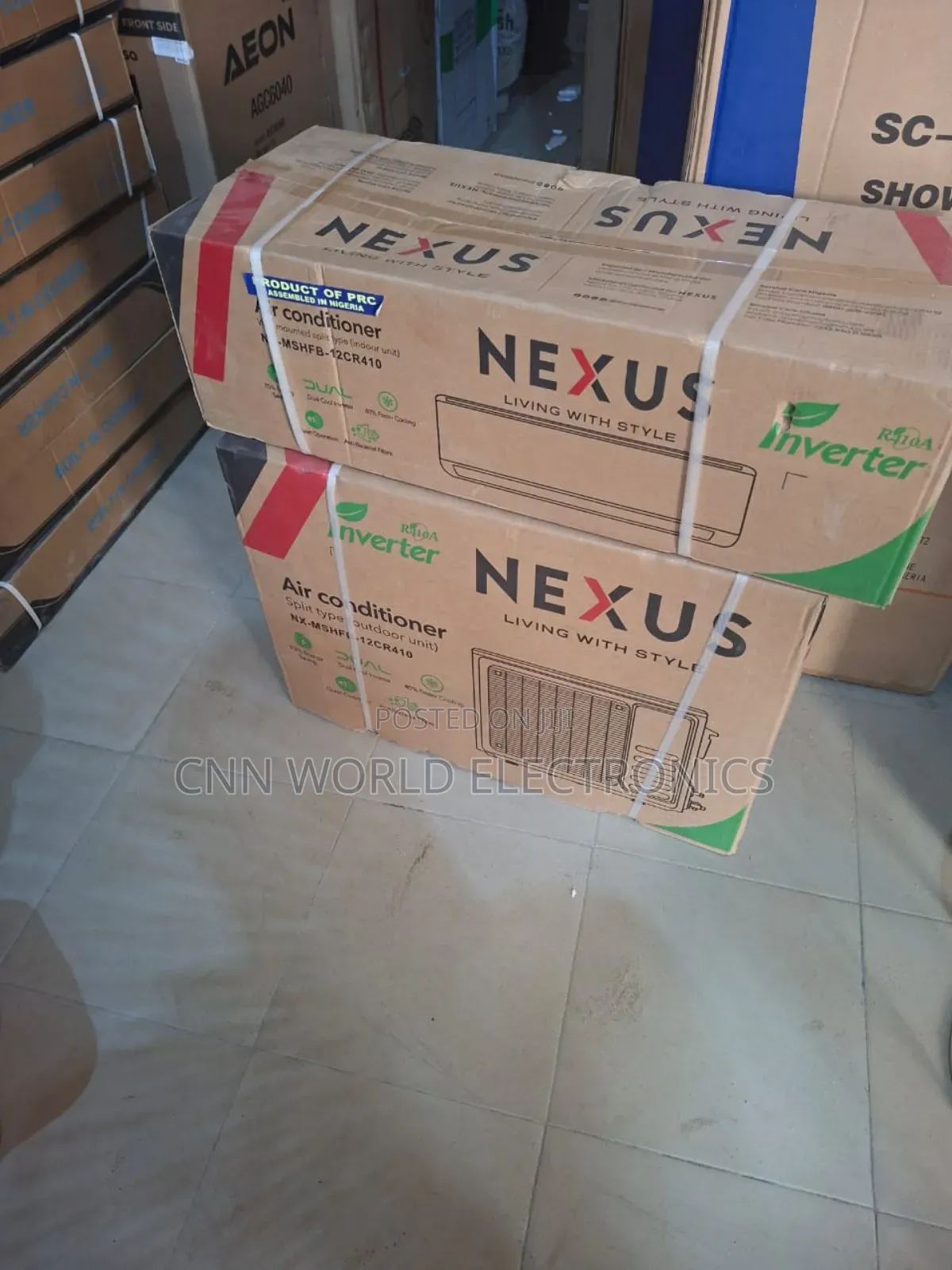 New Nexus 1.5hp Inverter Split Ac Copper R410a Super Cooling Warranty
