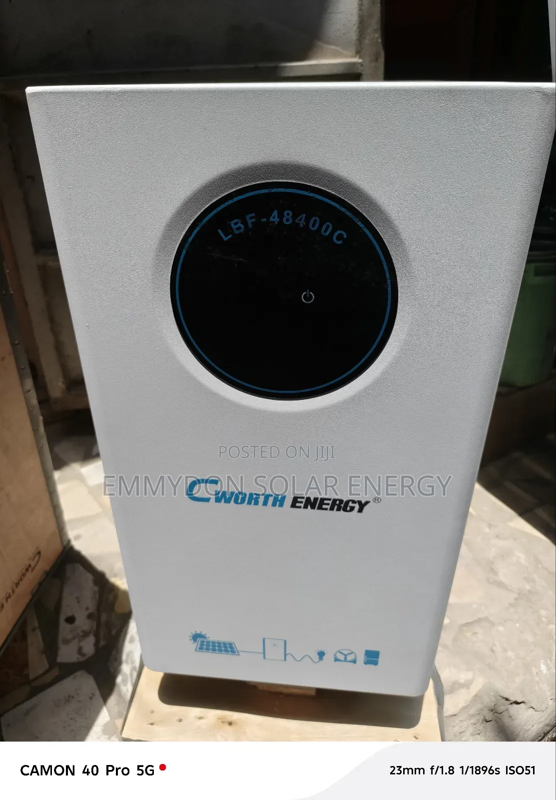 Cworth Lithium Iron Battery 20kwh 51.2v