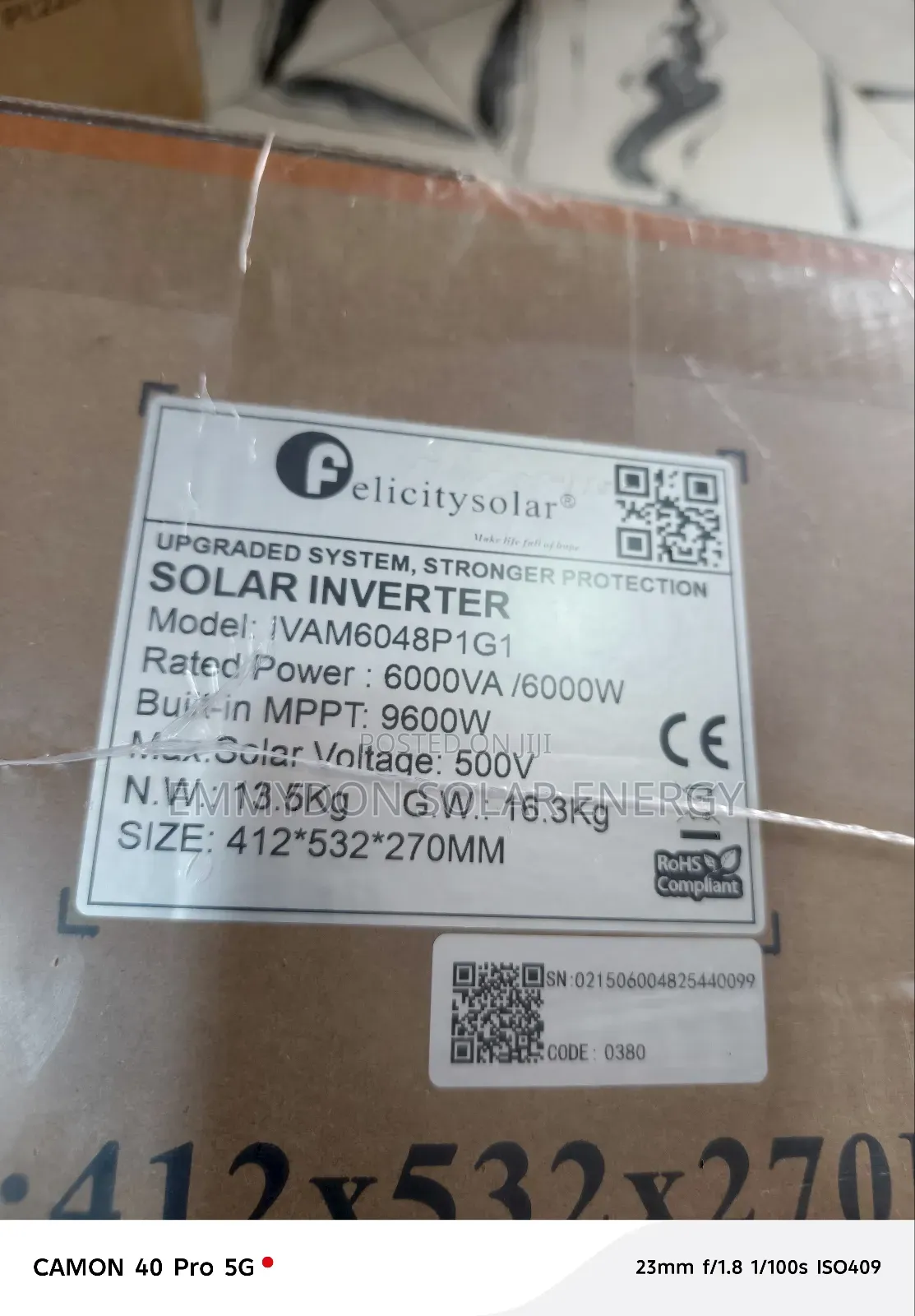 Felicity Inverter 6kva Ivam