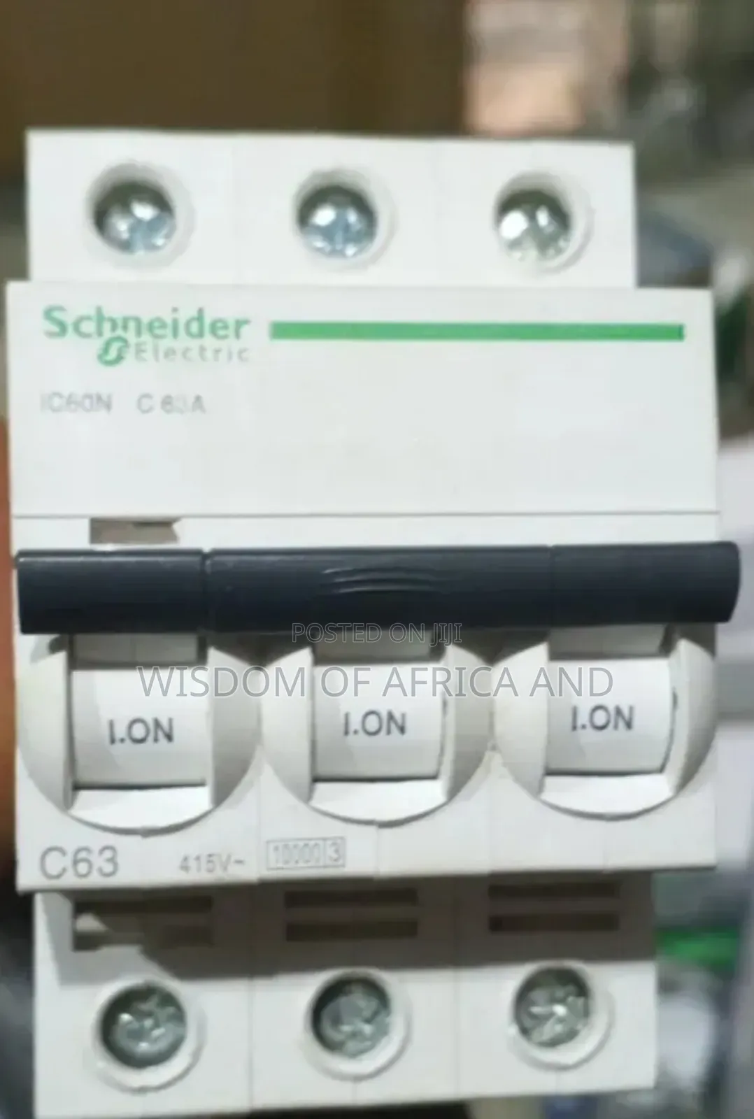 Circuit Breaker 63amp 3pole