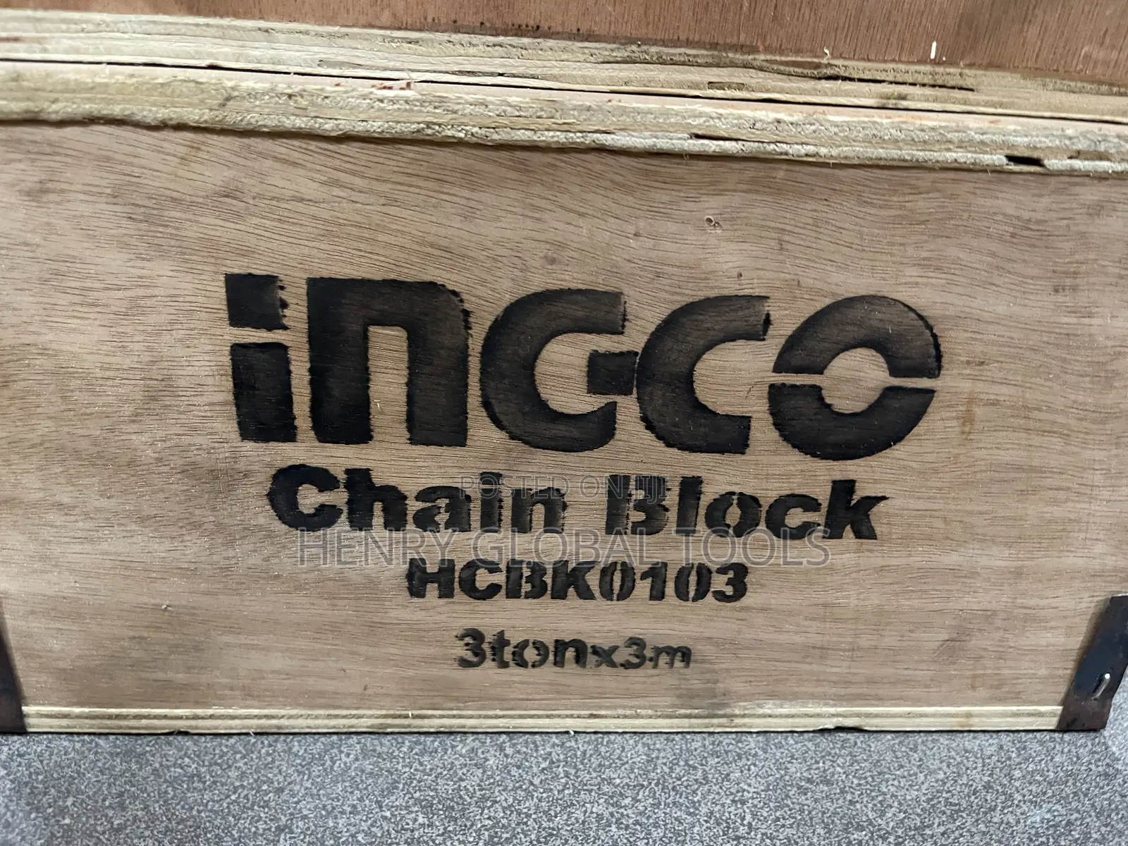 3ton Ingco Chain Block Heavy Duty