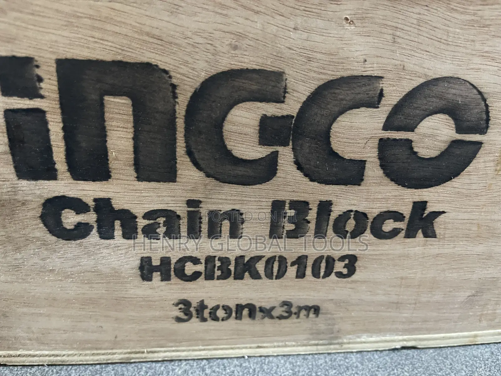 3ton Ingco Chain Block Heavy Duty