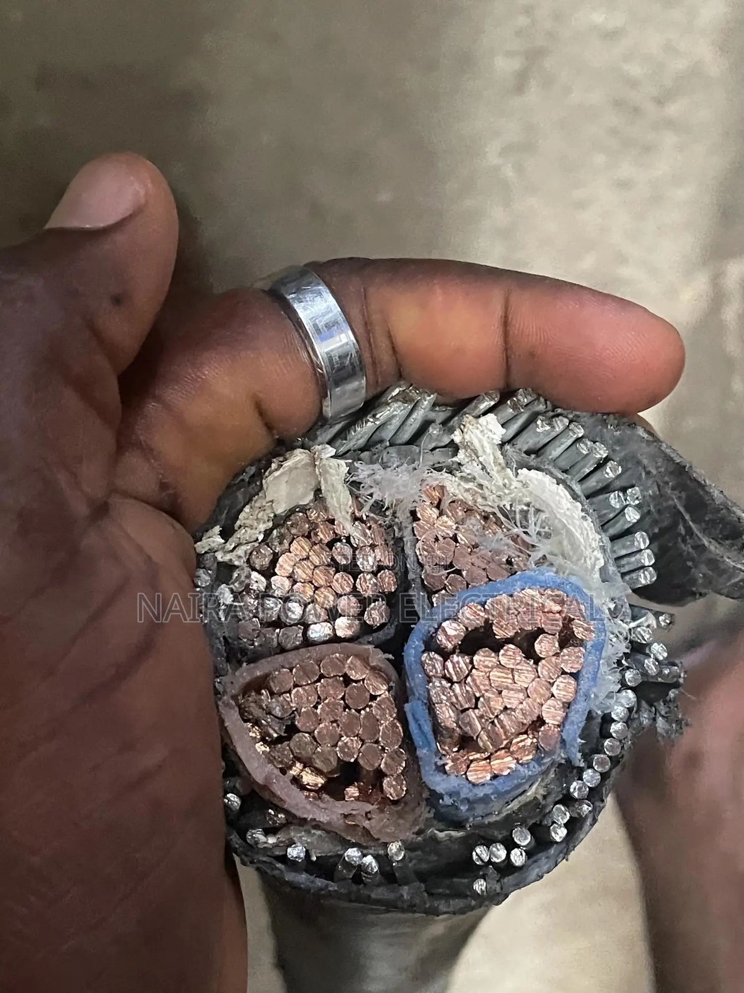 300mm 4core Armored Cable Nigeria
