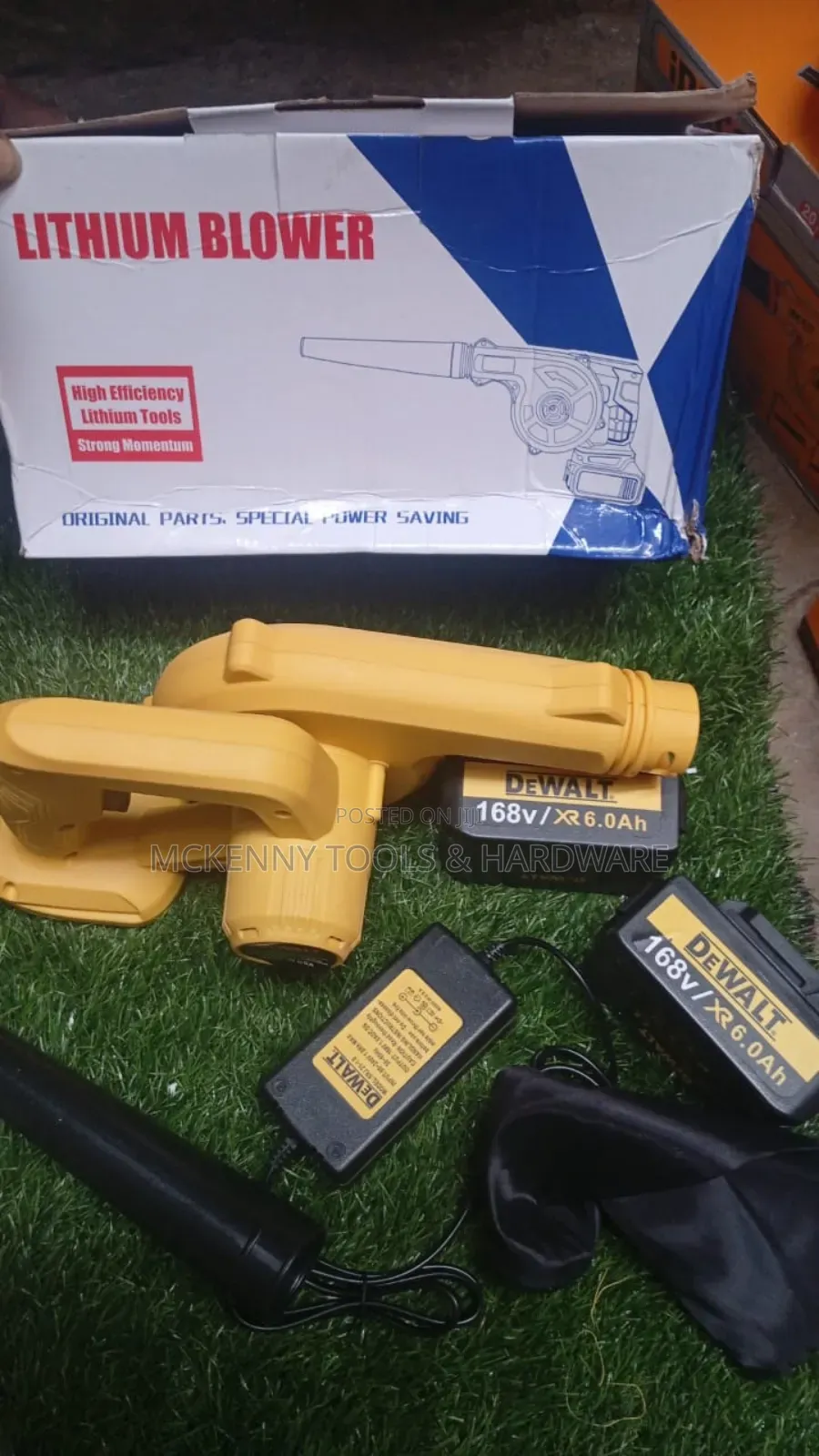 Dewalt Lithium Cordless Blower (168v Xr – 6.0ah)