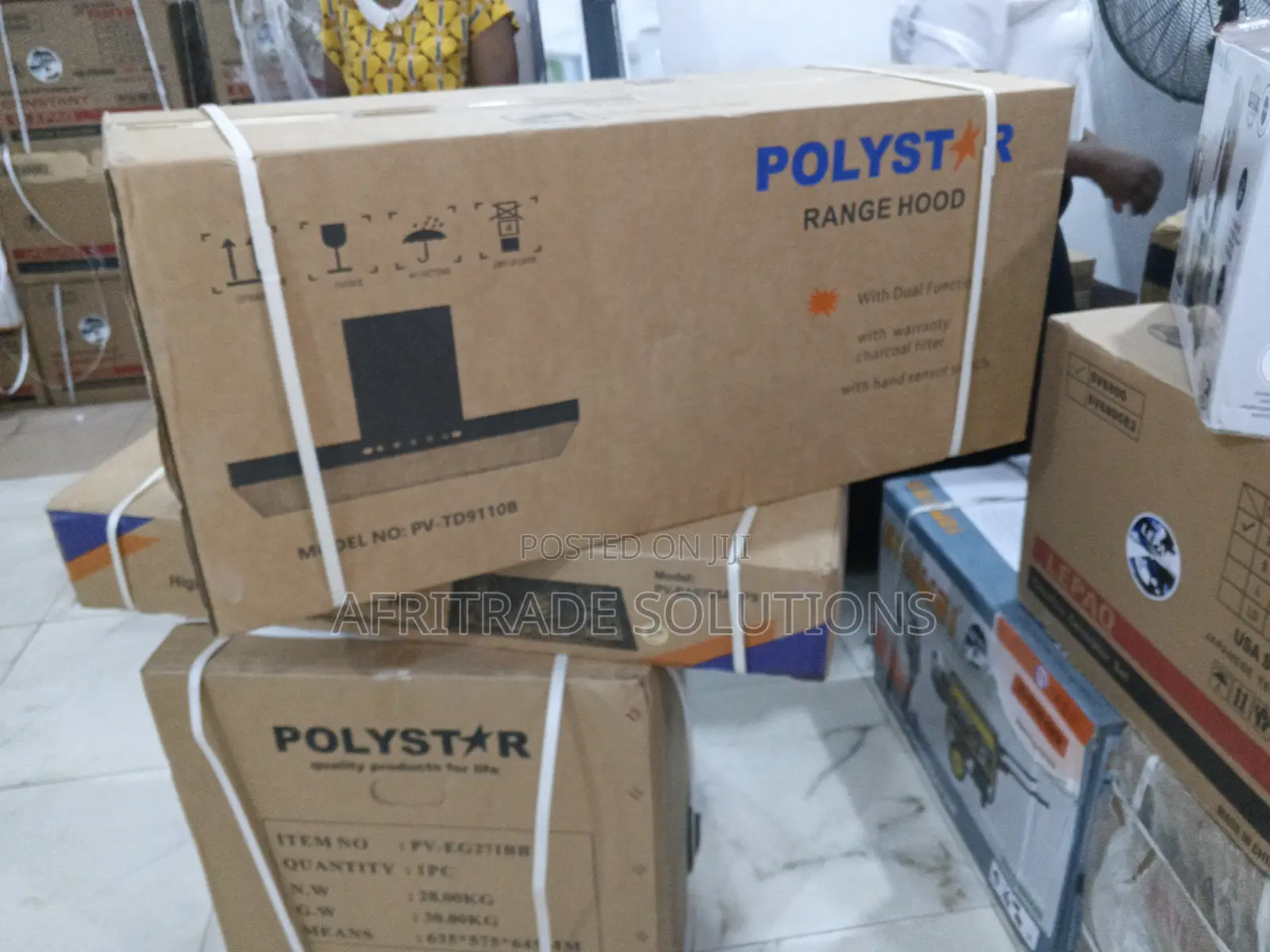 Polystar Pv-td09110b Silent Vent Hood