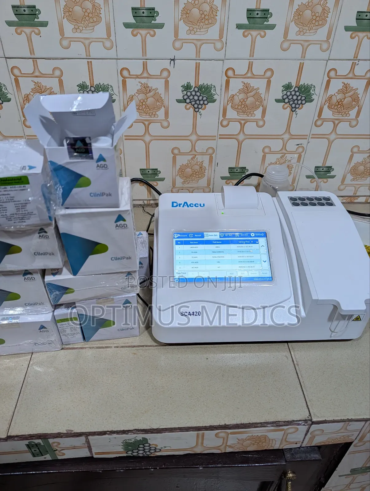 Dr Accu Chemistry Analyser