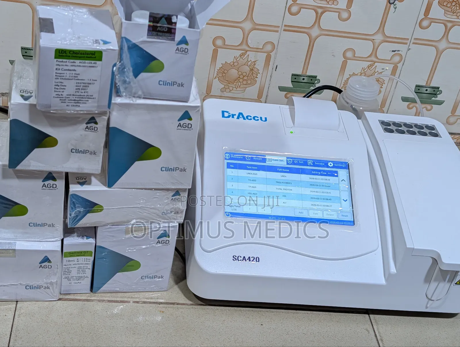 Dr Accu Chemistry Analyser