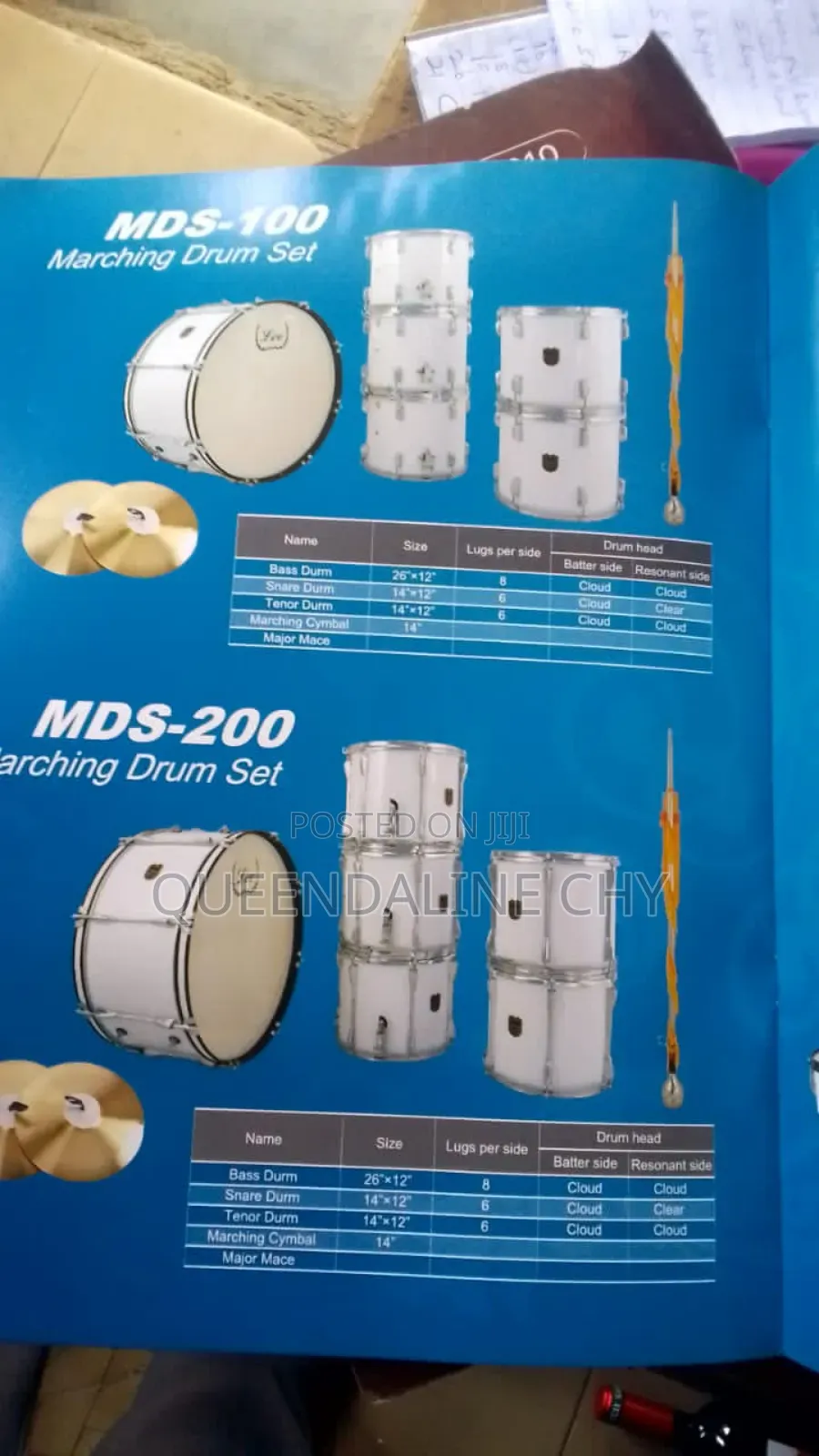 Complete Set Brigade Drums (6 Set)