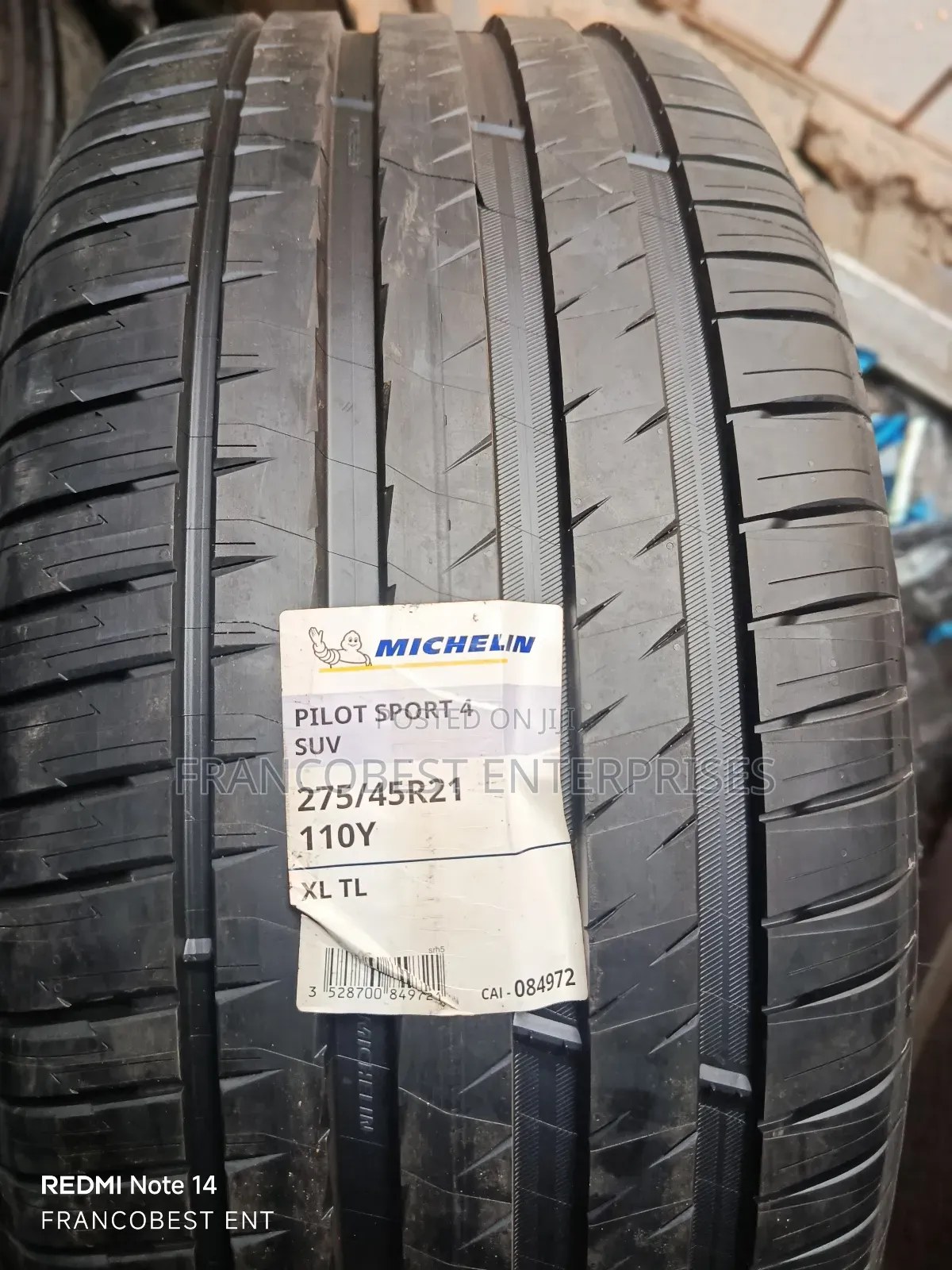 275/45r21 Michelin Tyre
