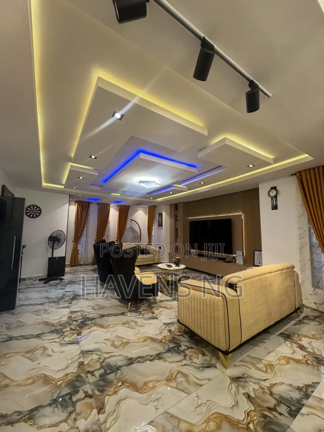Furnished 4bdrm Bungalow in Abuloma for sale