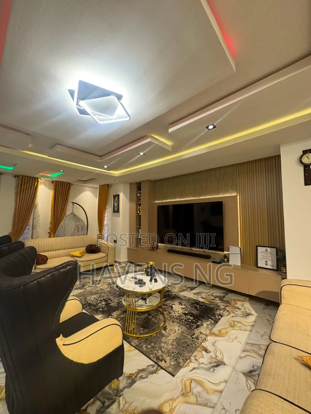 Furnished 4bdrm Bungalow in Abuloma for sale