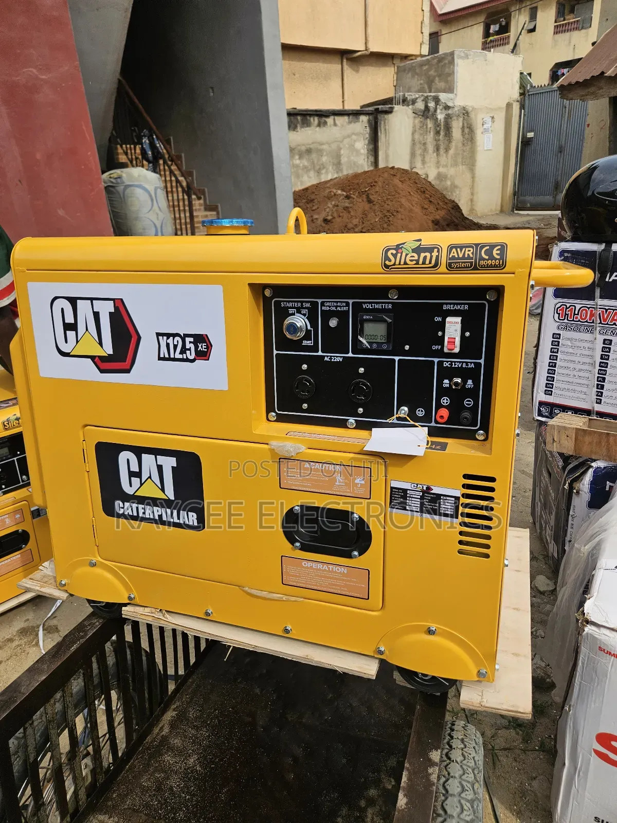 Top Quality 12kva Cat Diesel Generator – Low Noise System