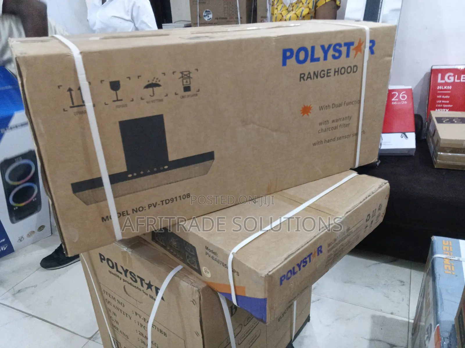 Polystar Pv-td09110b Compact Air Cleaner