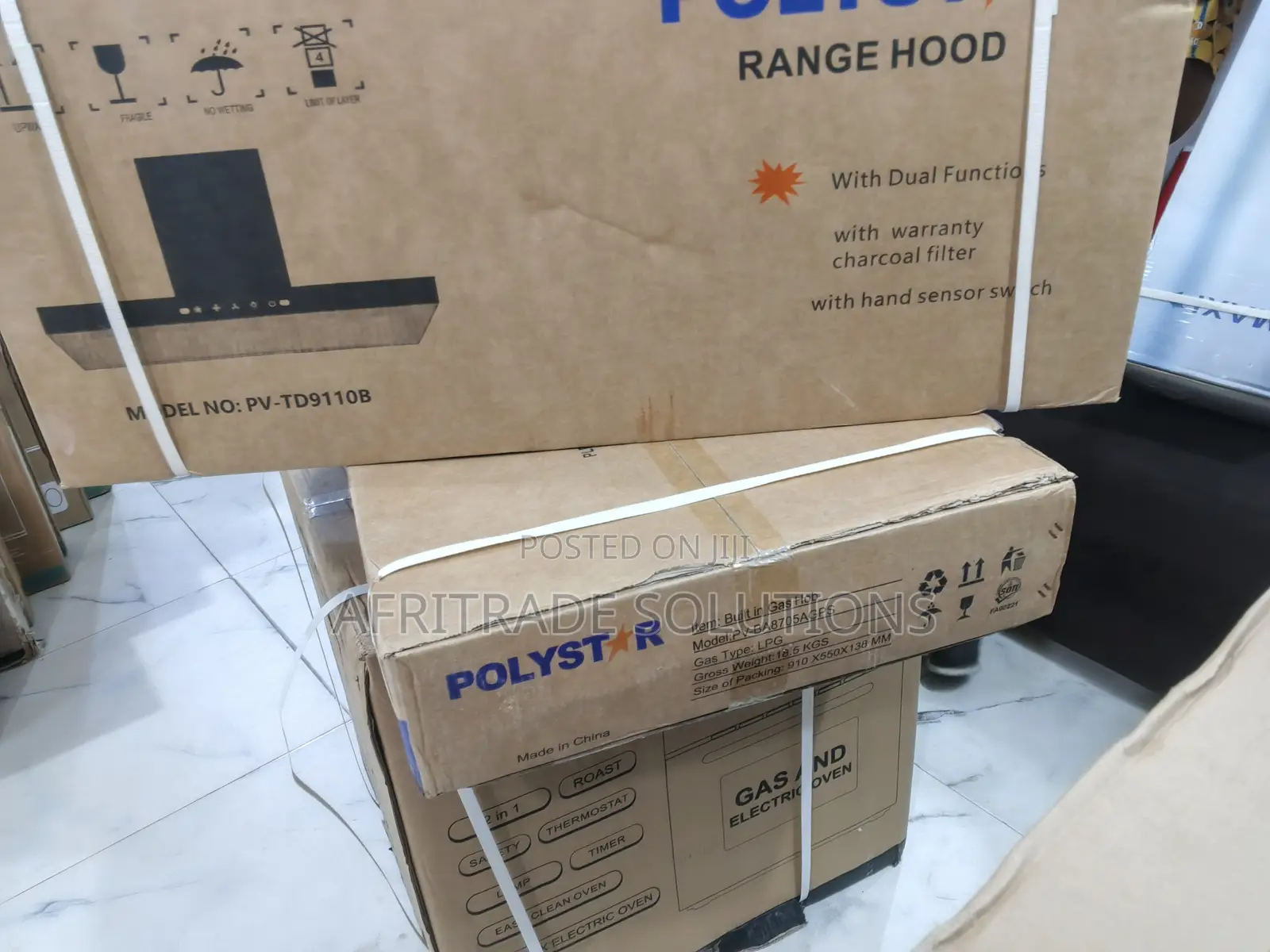 Polystar Pv-td09110b Premium Cooking Hood