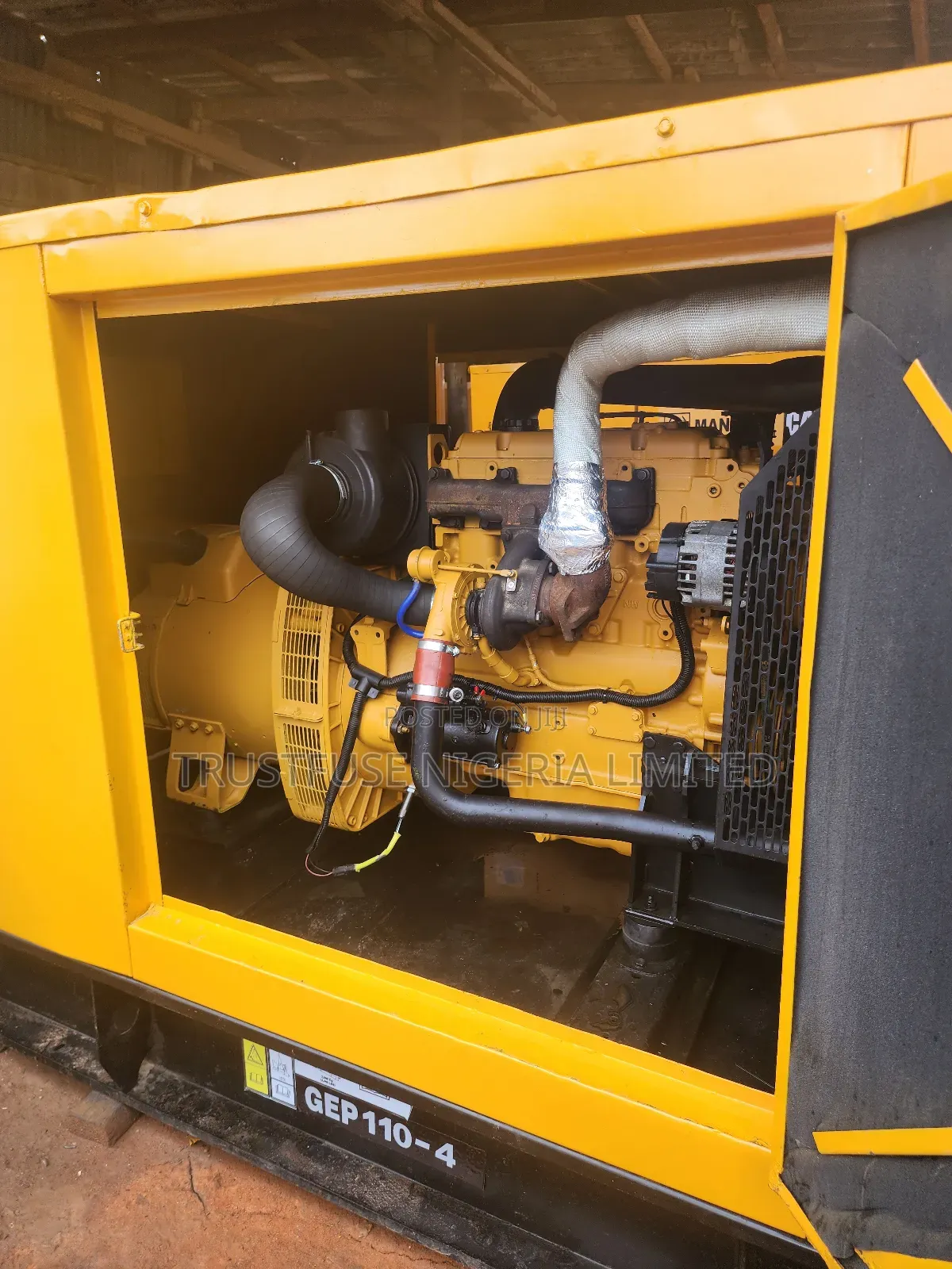 100kva New Model Mantrac Cat Super Silent Soundproof Ecoplus