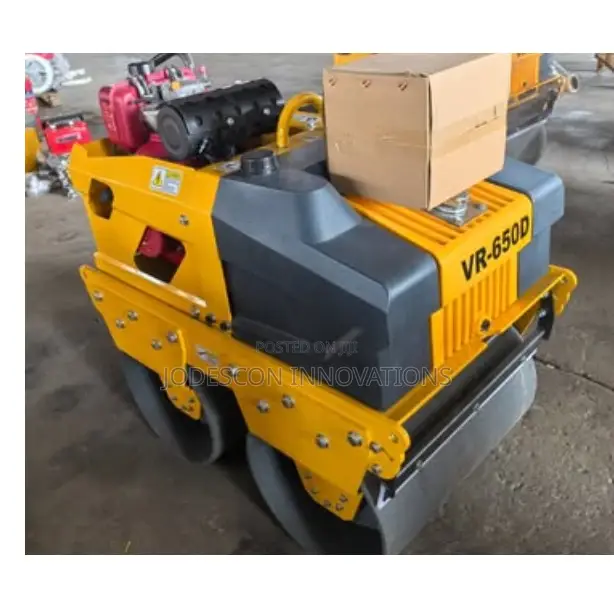 900kg Double Roller Hydraulic Drive Power Walk Behind Roller