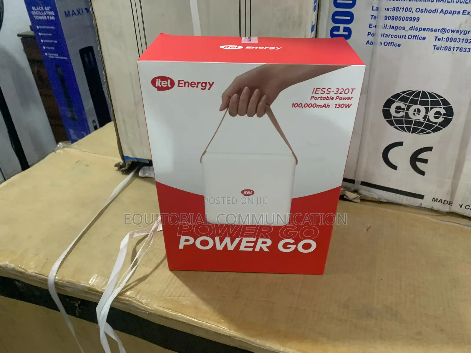 Itel Energy Iess-320t Portable Battery Power Station for Everyday Use