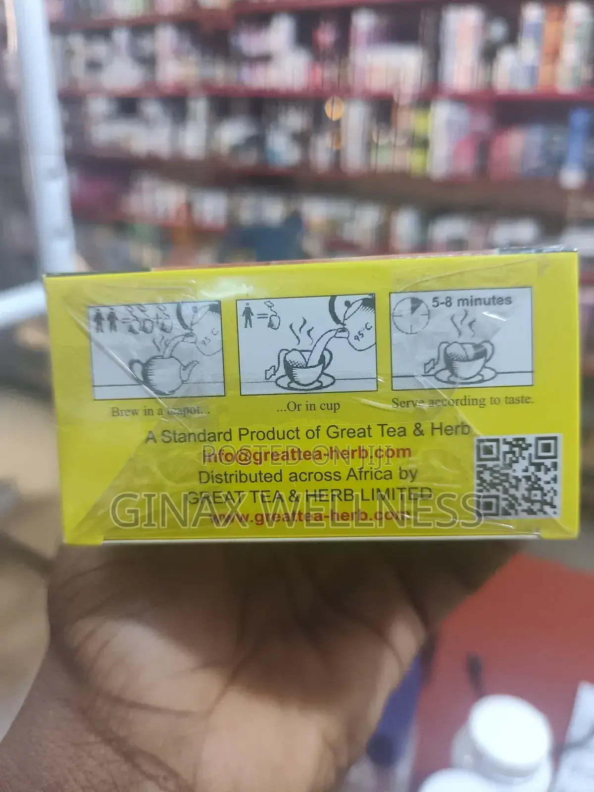 Greatea Manhood Remedy Tea (20 Teabags)