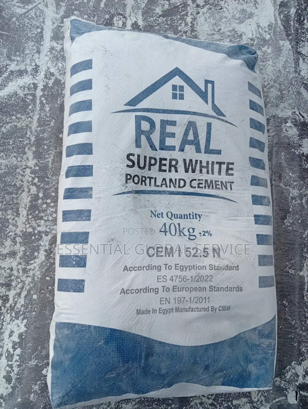 Real Super White Portland Cement 40kg