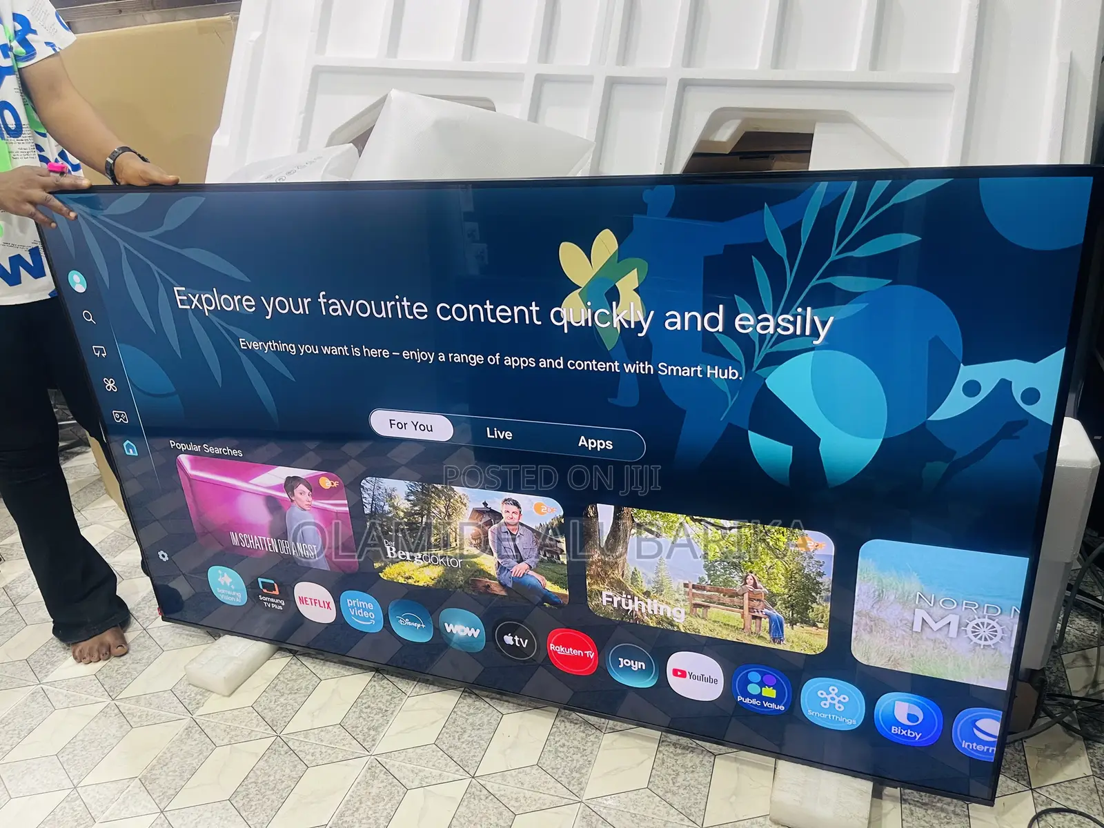 Samsung Qled 75” Q8f Quantum Dot Technology ,Air Slim 120hz Qai  2025