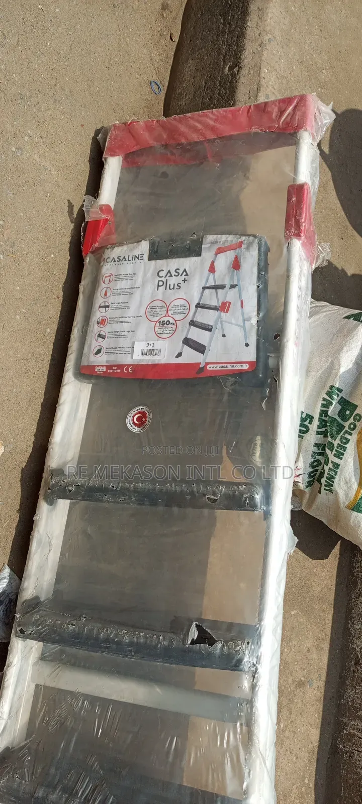 10 Steps Original Heavy Duty Ergonomic "A" Ladder Original
