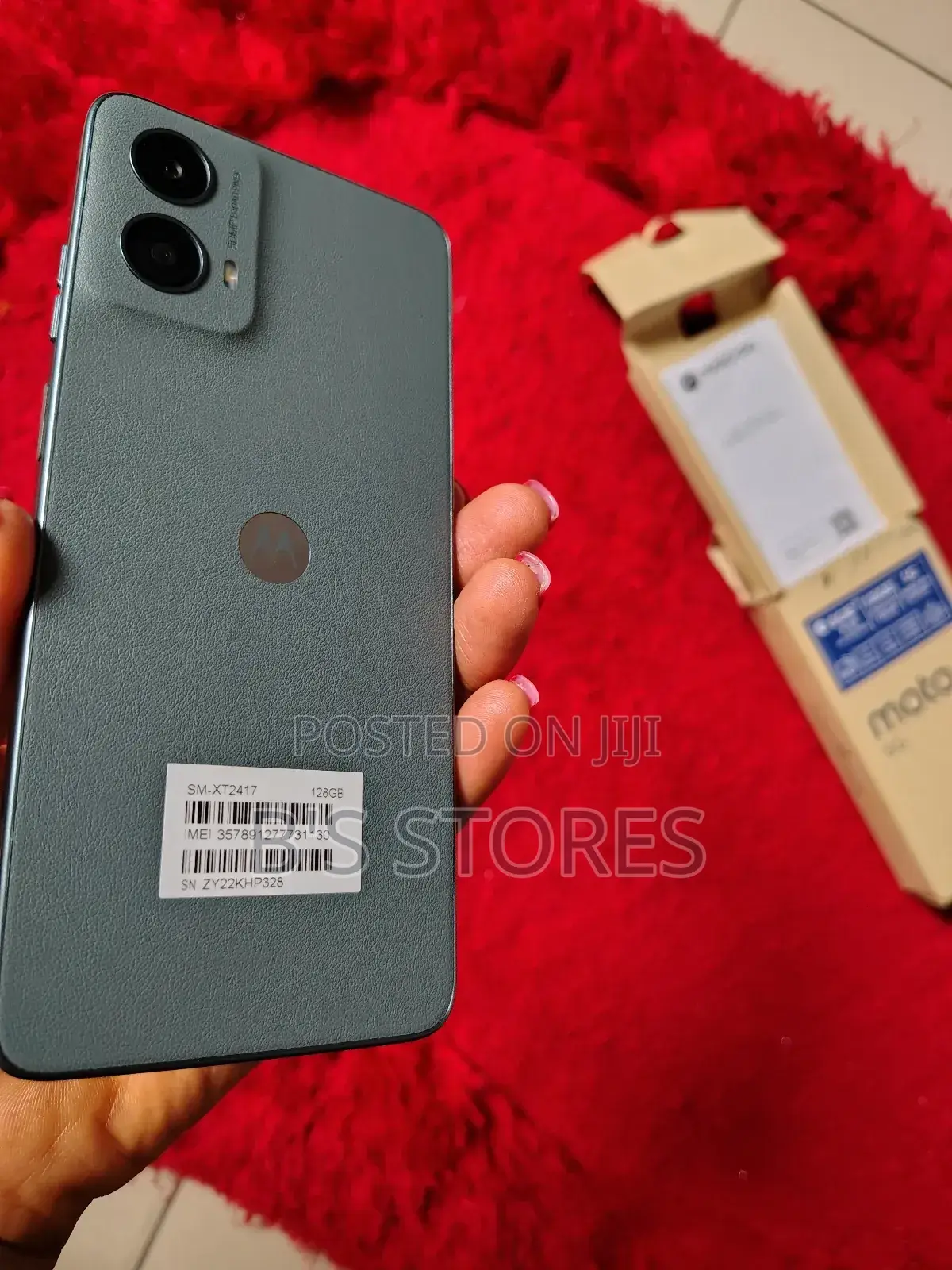 New Motorola Moto G 5G 128 GB Black
