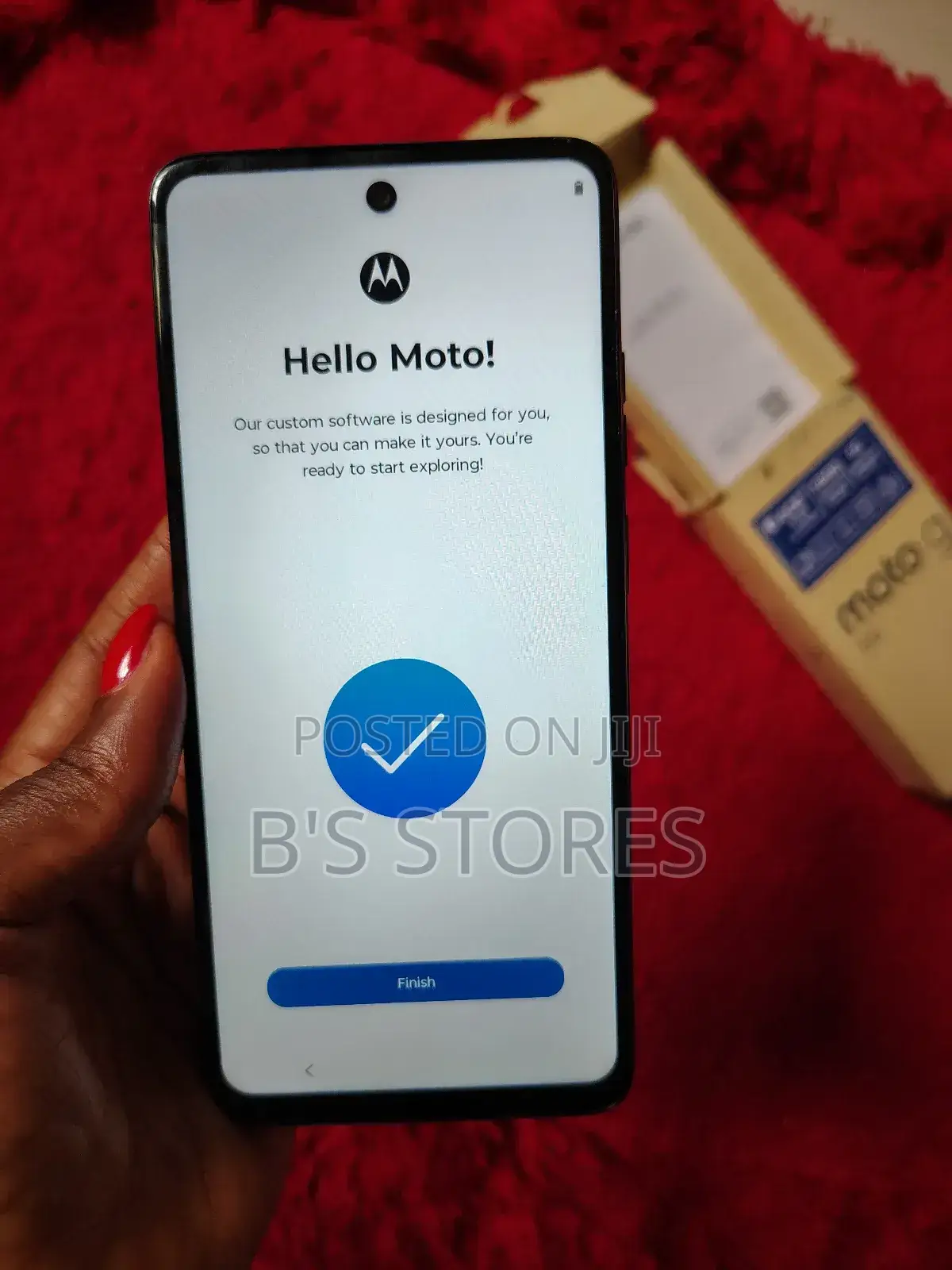 New Motorola Moto G 5G 128 GB Black