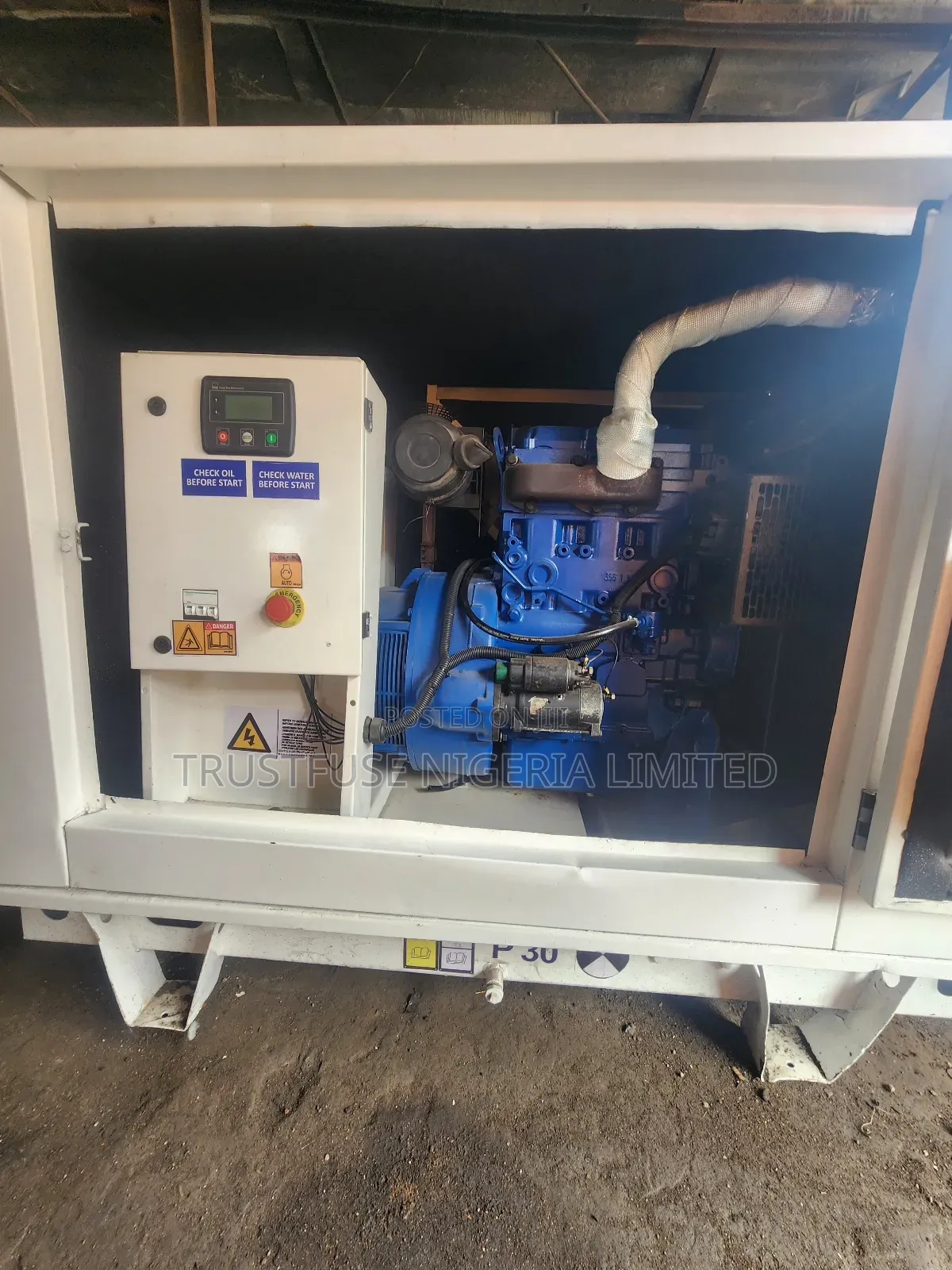 30kva Fg Wilson Ecoplus Uk Perkins Portable Soundproof
