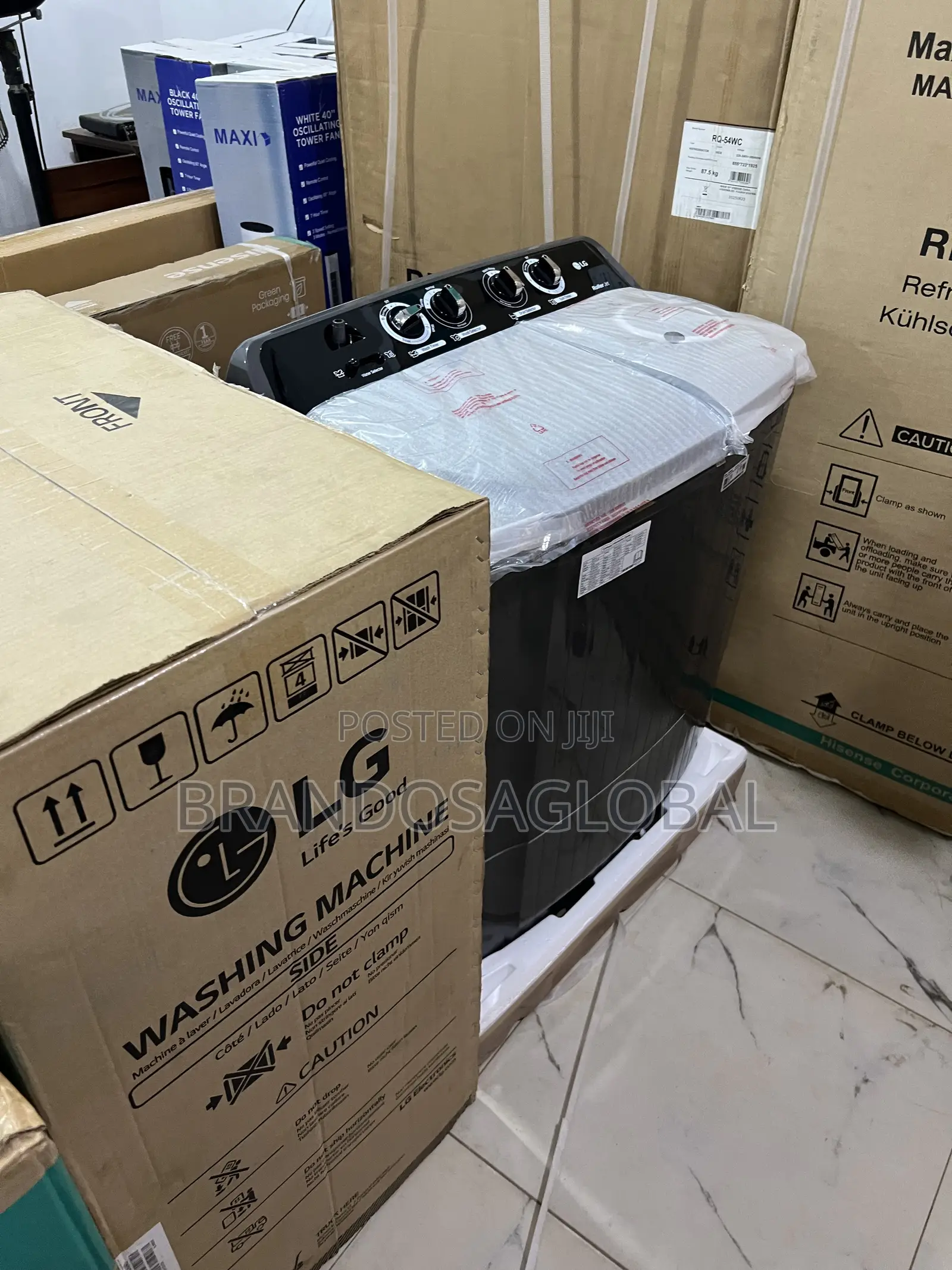 Lg 9kg Twin Tub Washer P961rwn9l – Durable Semi Automatic Washer