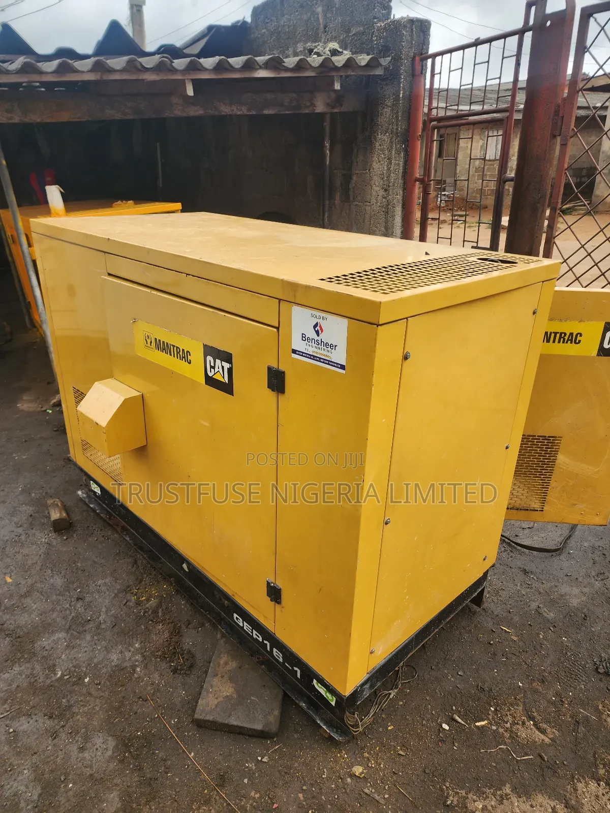 15kva Mantrac Cat Portable 400 Series Uk Perkins Soundproof