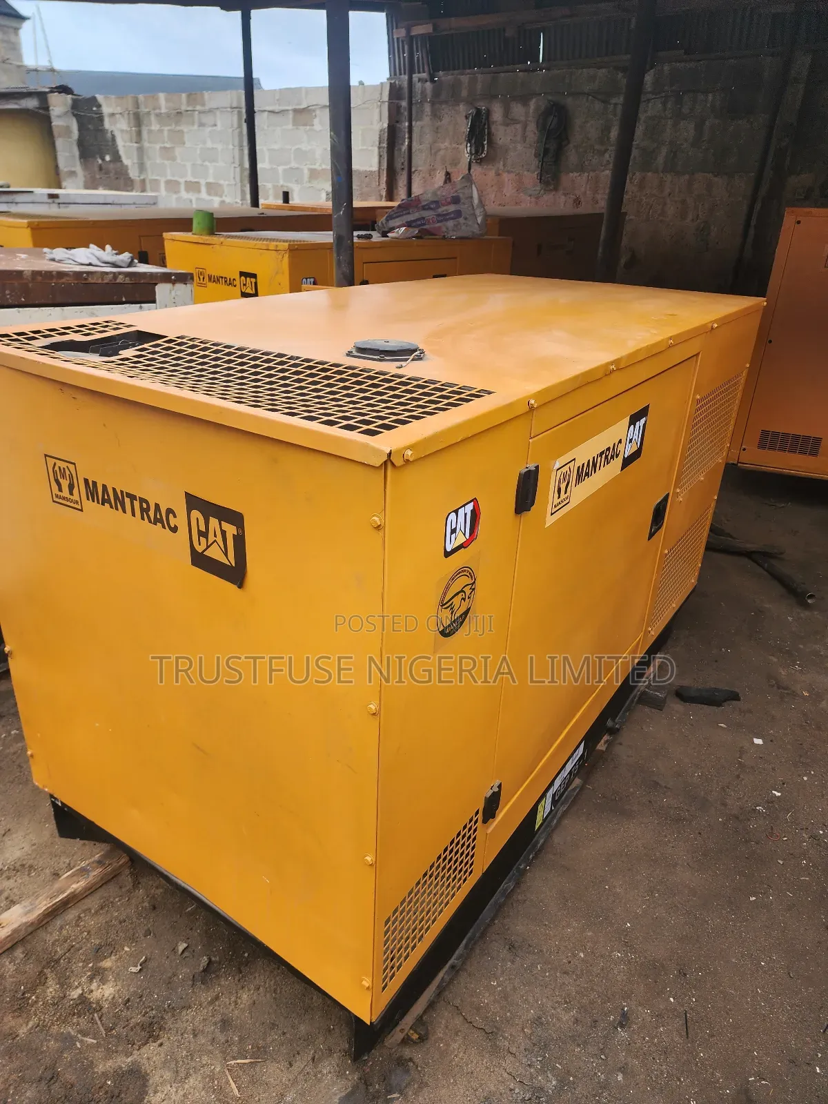 75kva Mantrac Cat Heavy Duty 1000 Series Uk Perkins Soundproof